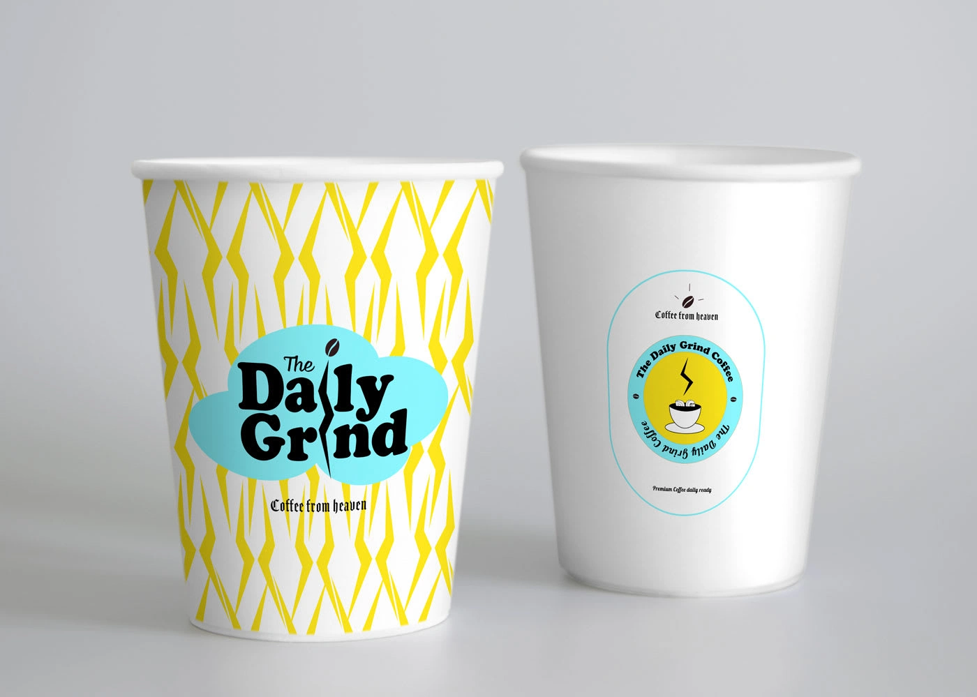 Disposable cup design