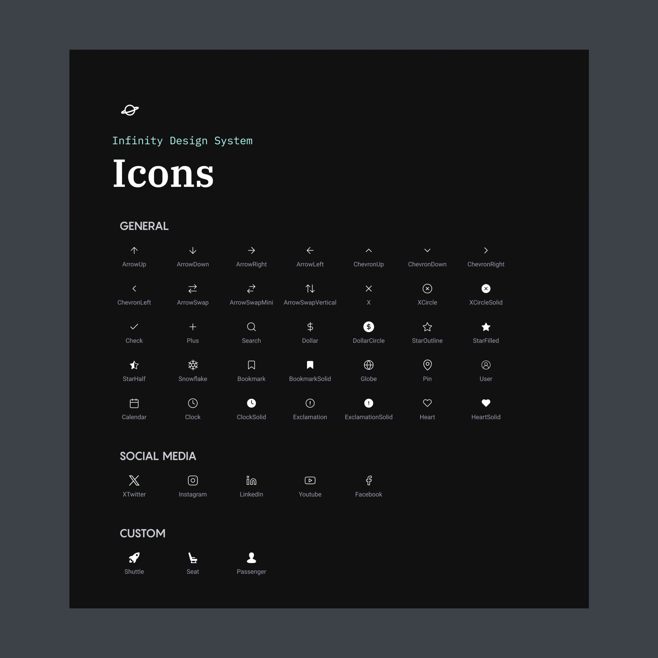 Shuddle icons