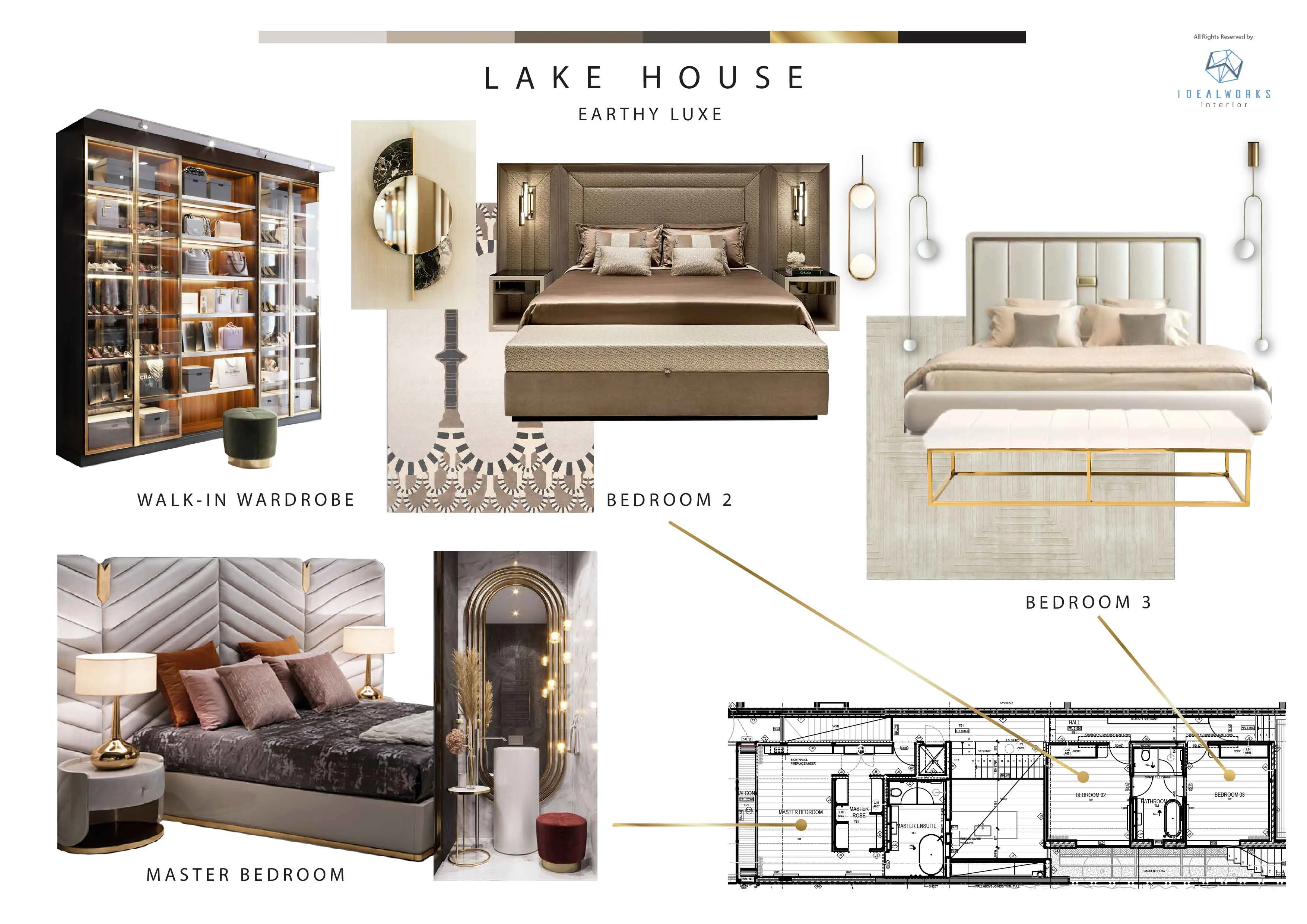 Furniture Moodboard Upper Floor Level