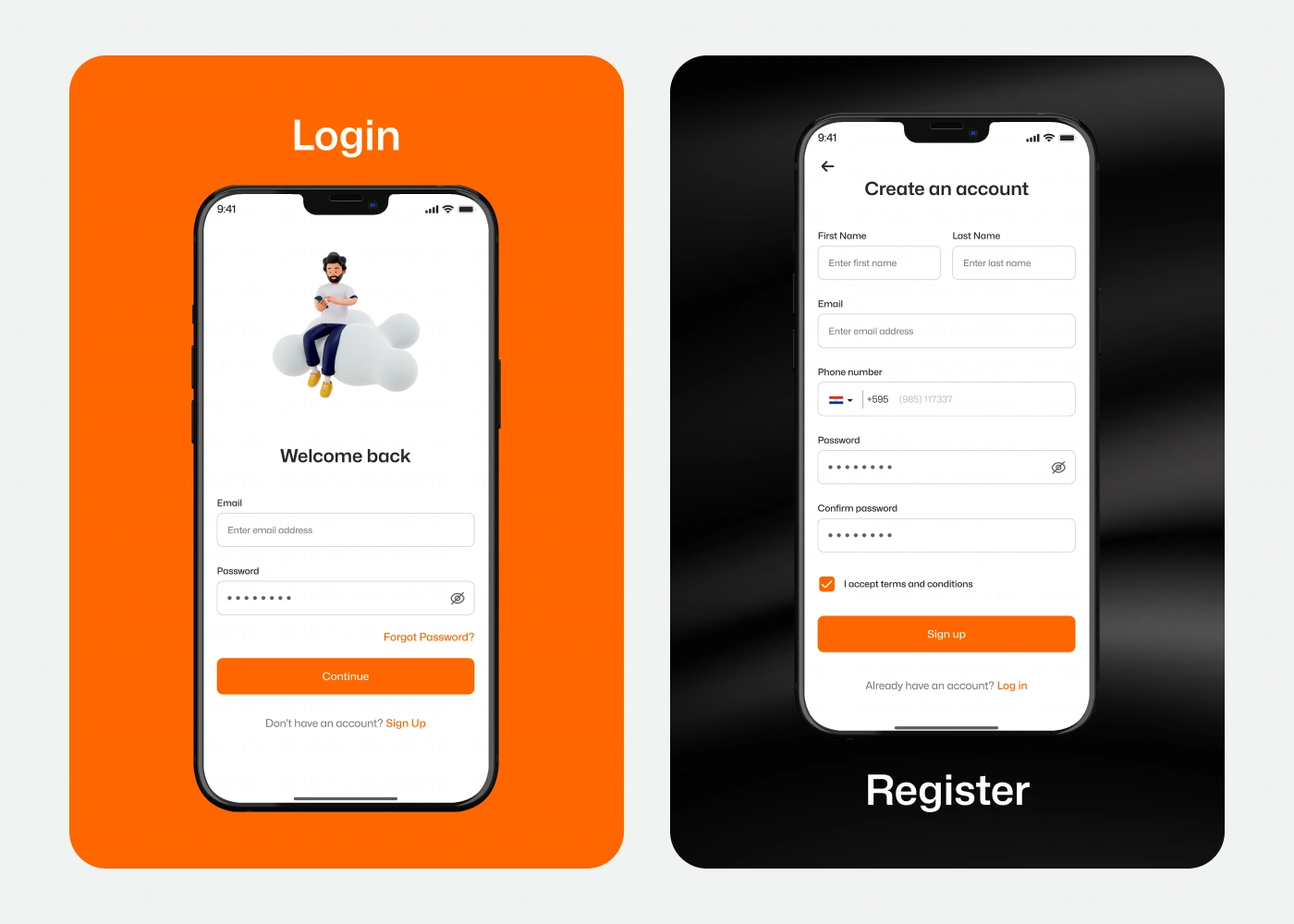 Login & Register