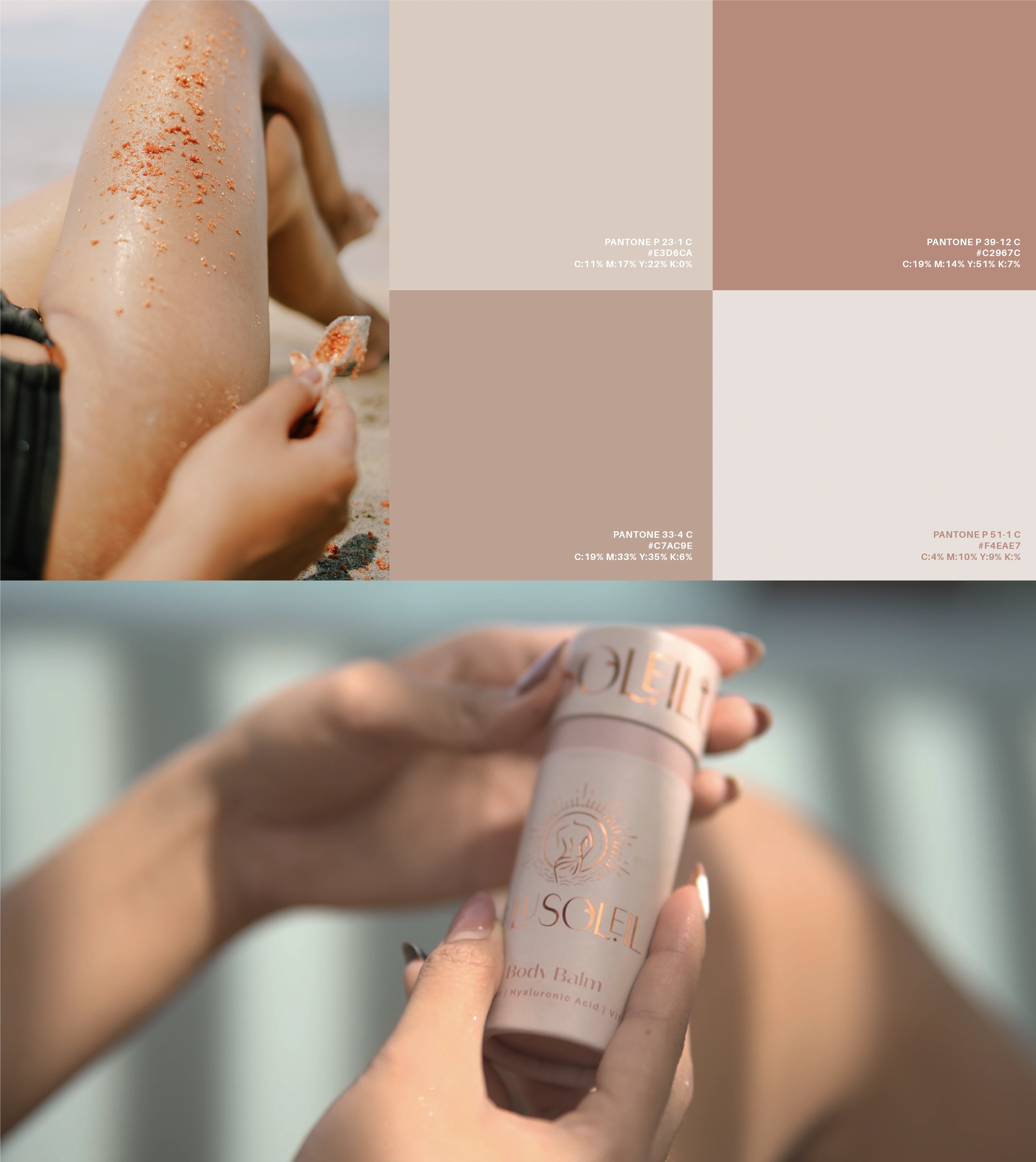 Color palette and application on packaging design