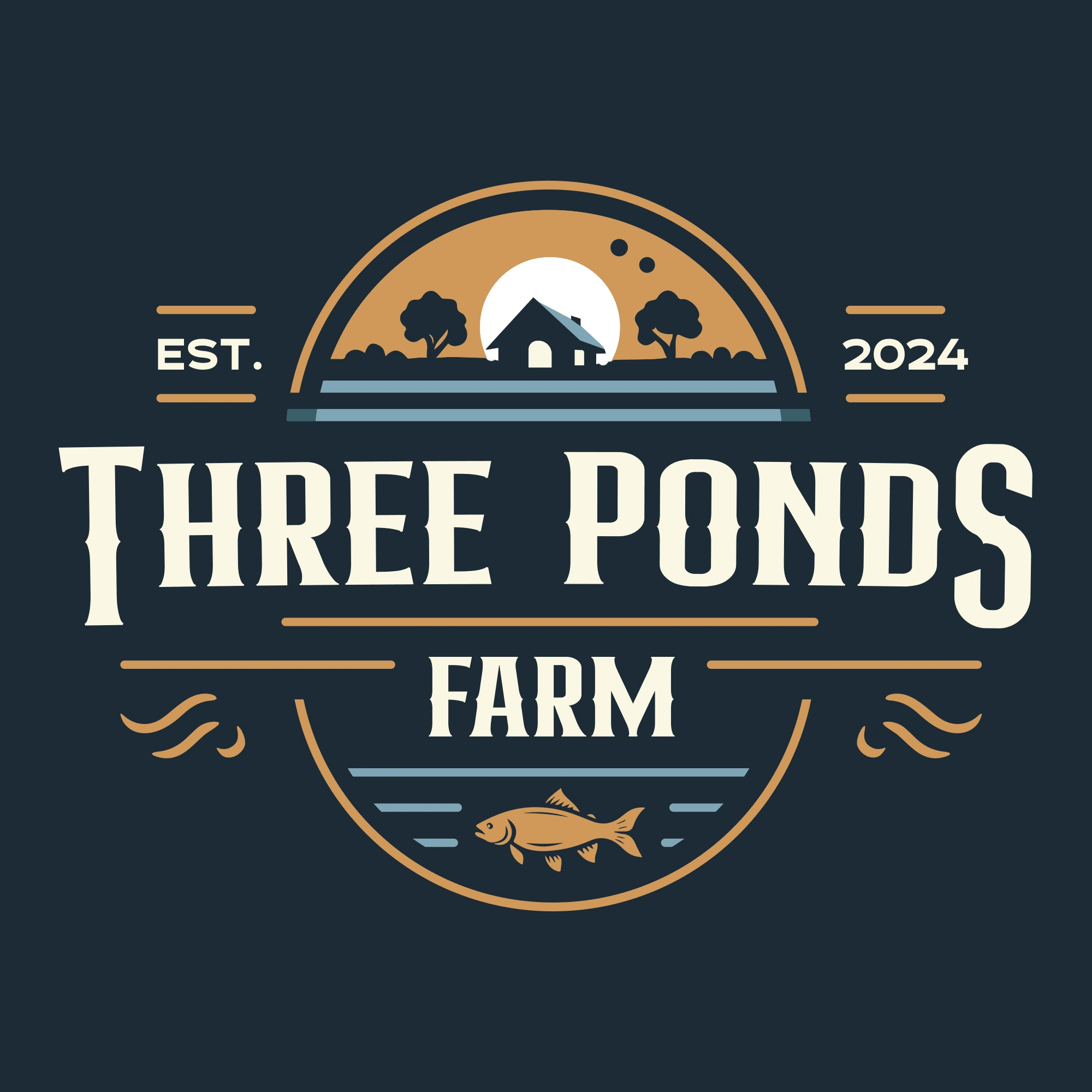 Three Ponds Farm logo