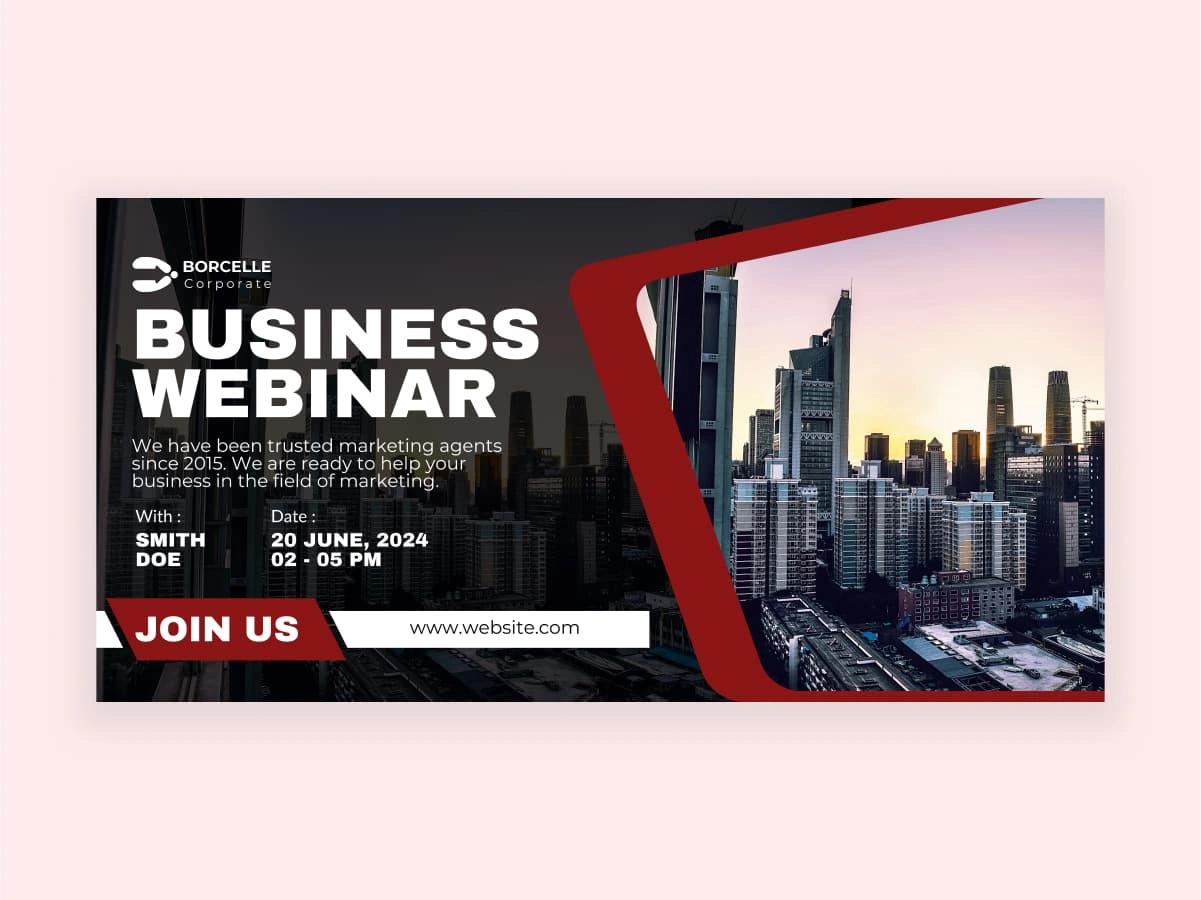 Business Webinar Banner