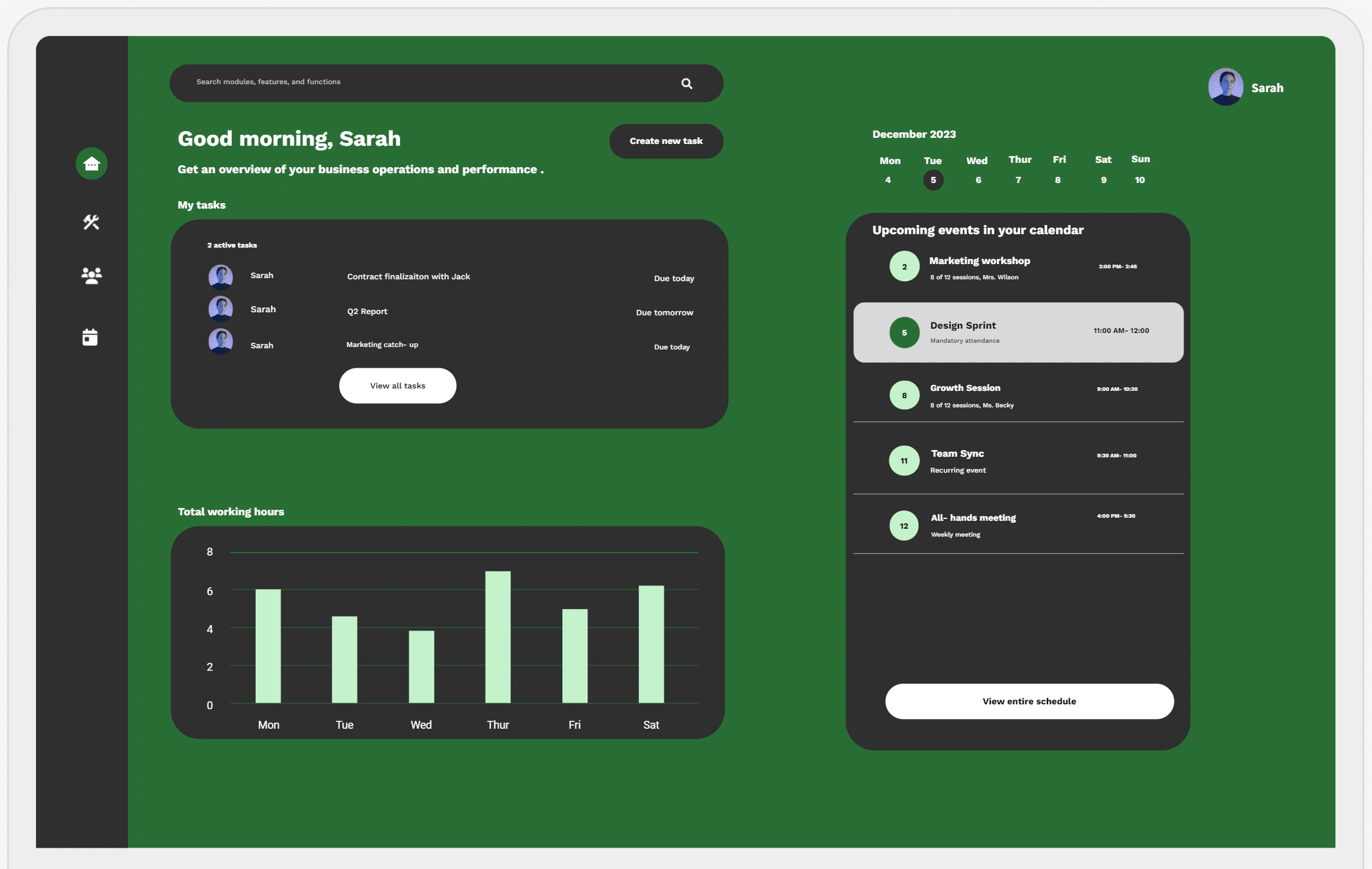 User Dashboard