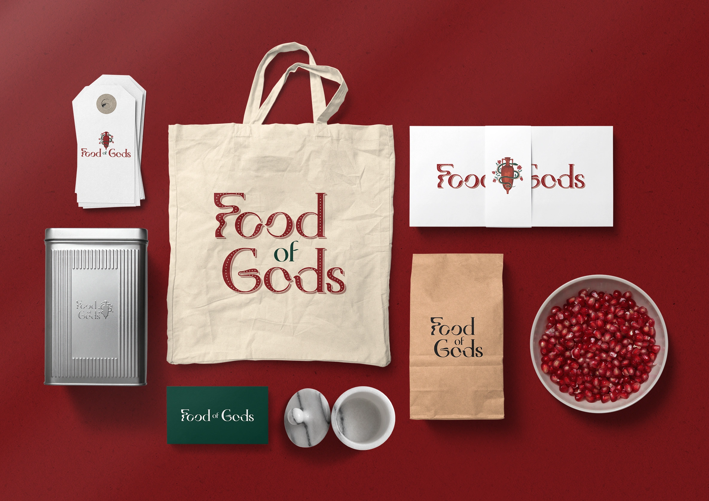 Food of Gods Mockup