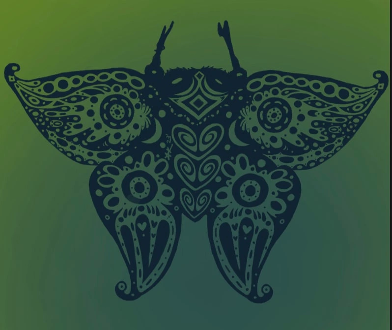 Completed Moth Design