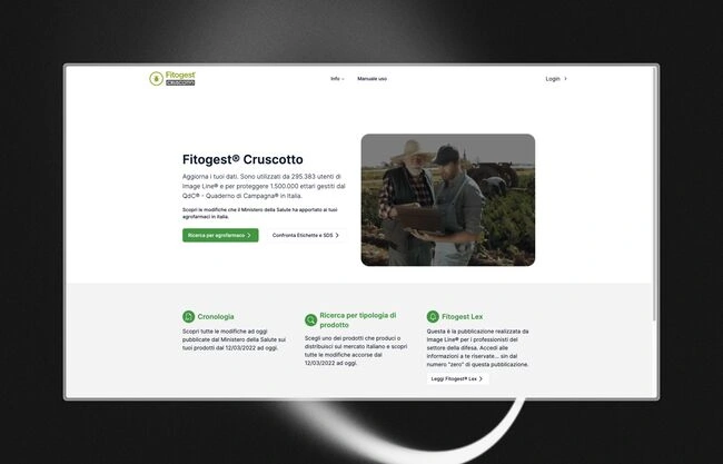 Fitogest Landing Page.