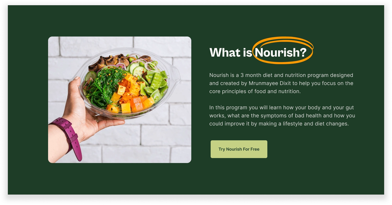 What is Nourish?