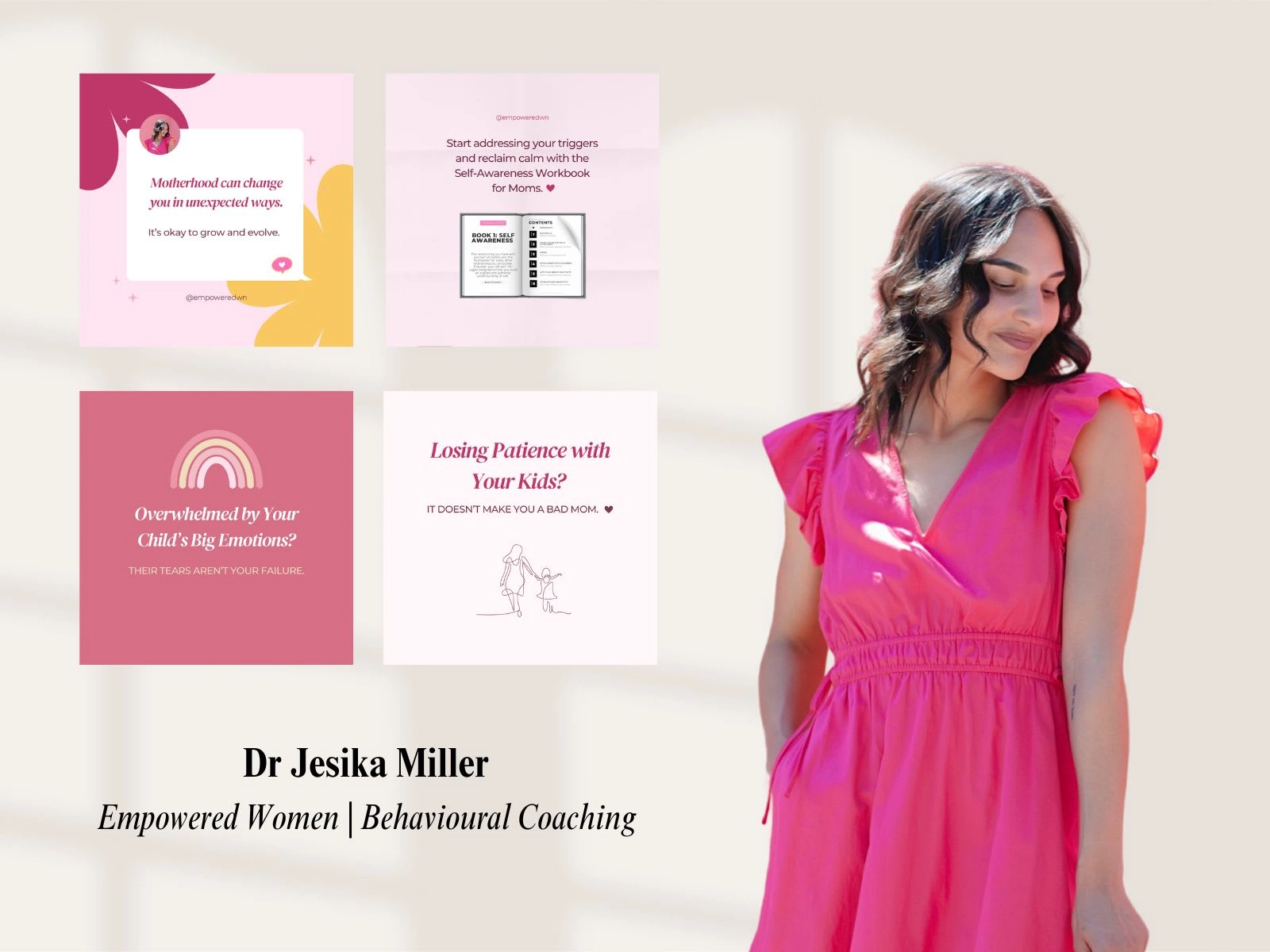 Dr. Jesika – Behavioral coach for moms & children; created impactful content that empowers women in their parenting journey.