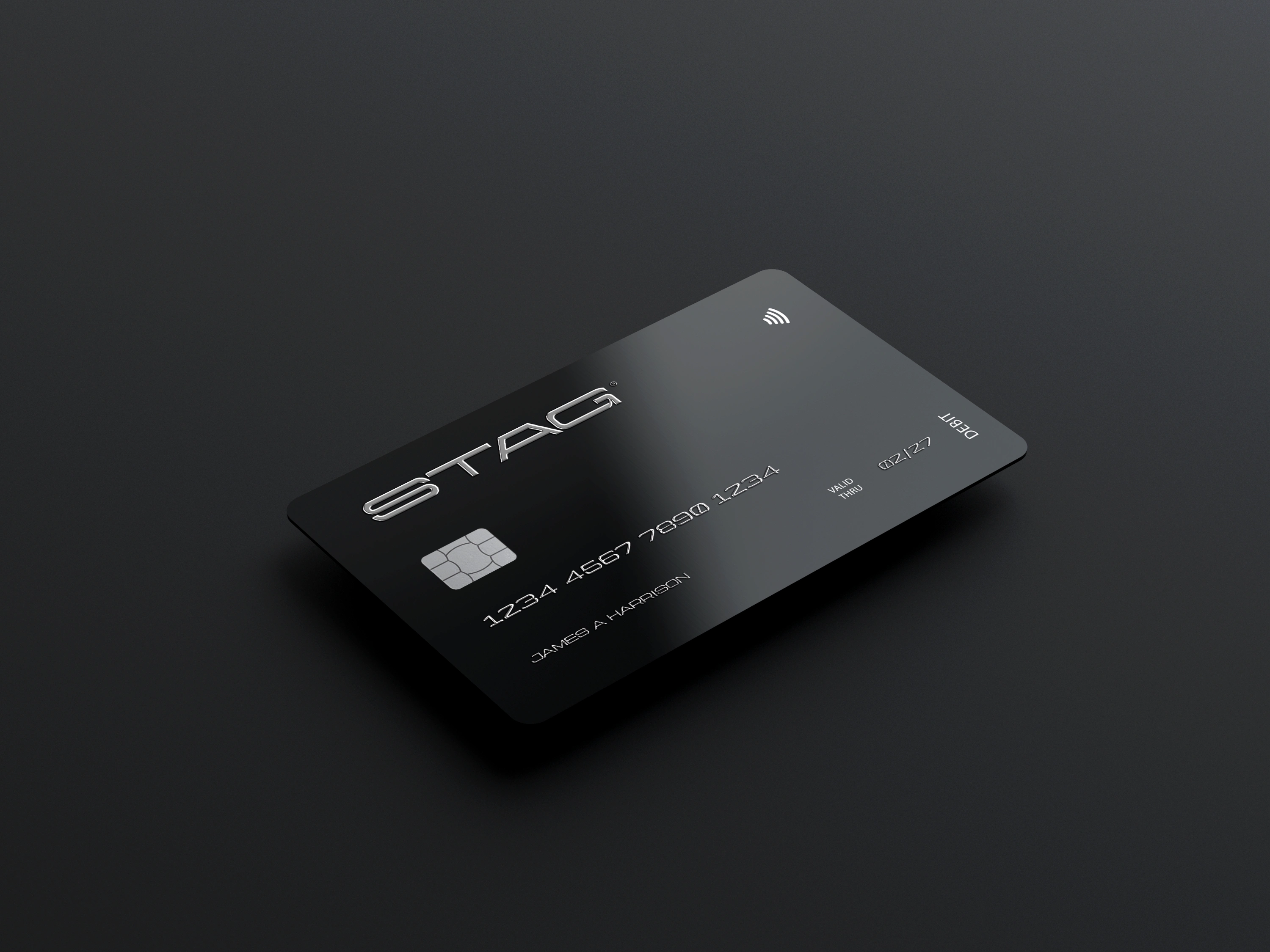 The Platinum Black Card Design