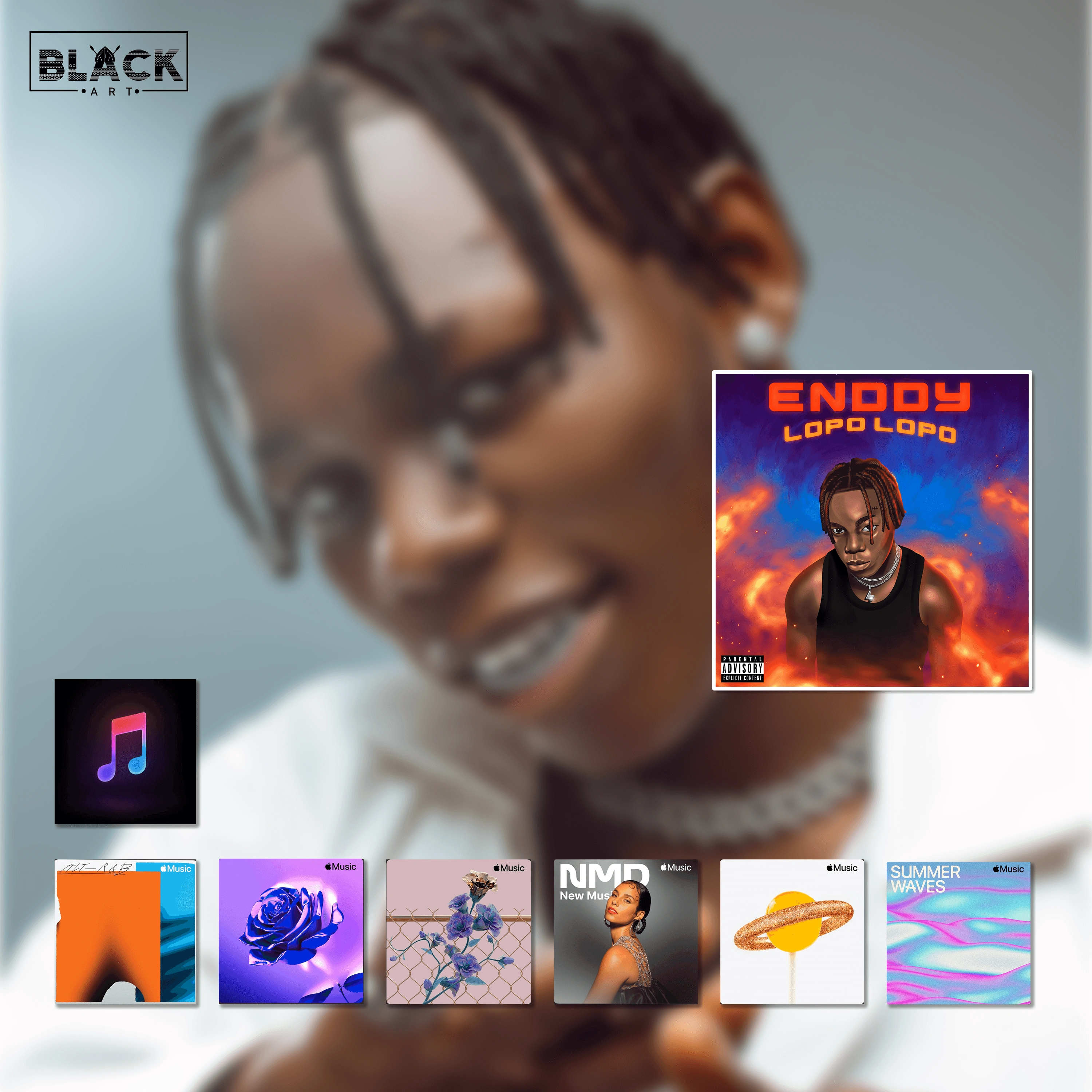 Editorial Playlists Artwork (Apple Music)