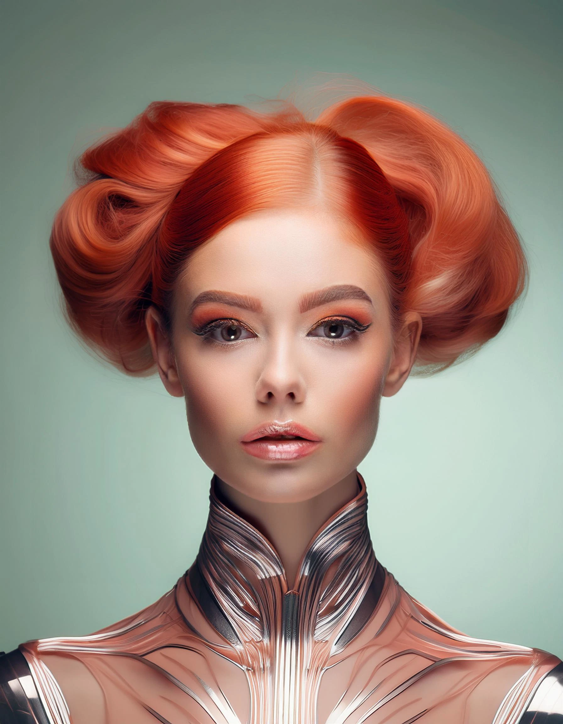 Futurist portrait