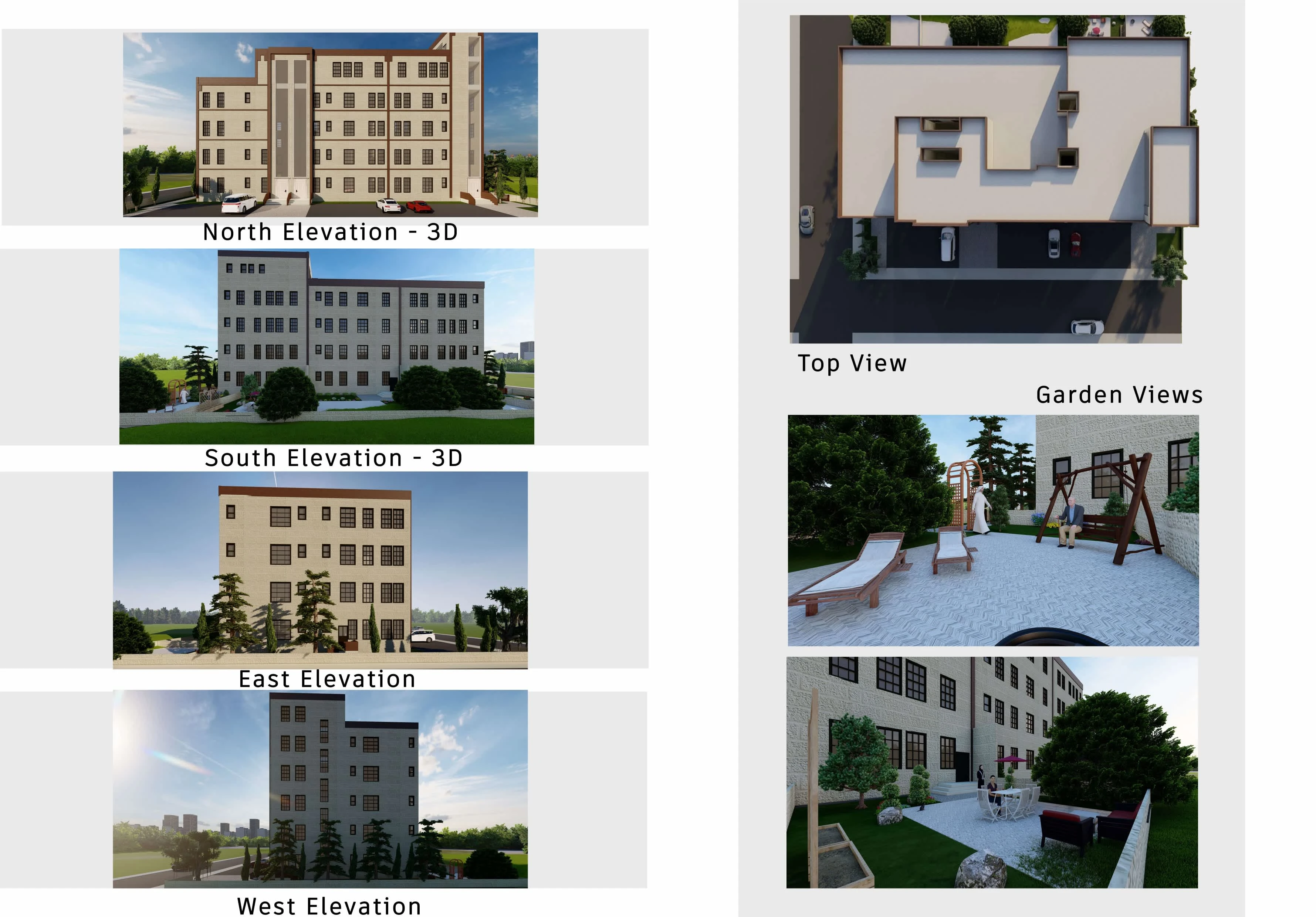 Exterior 3D Visualization Shots