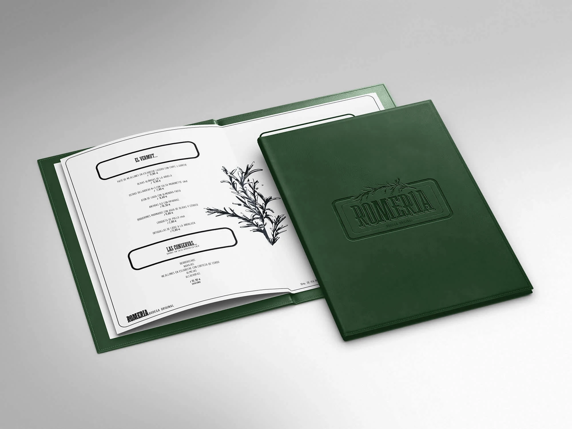 Menu design