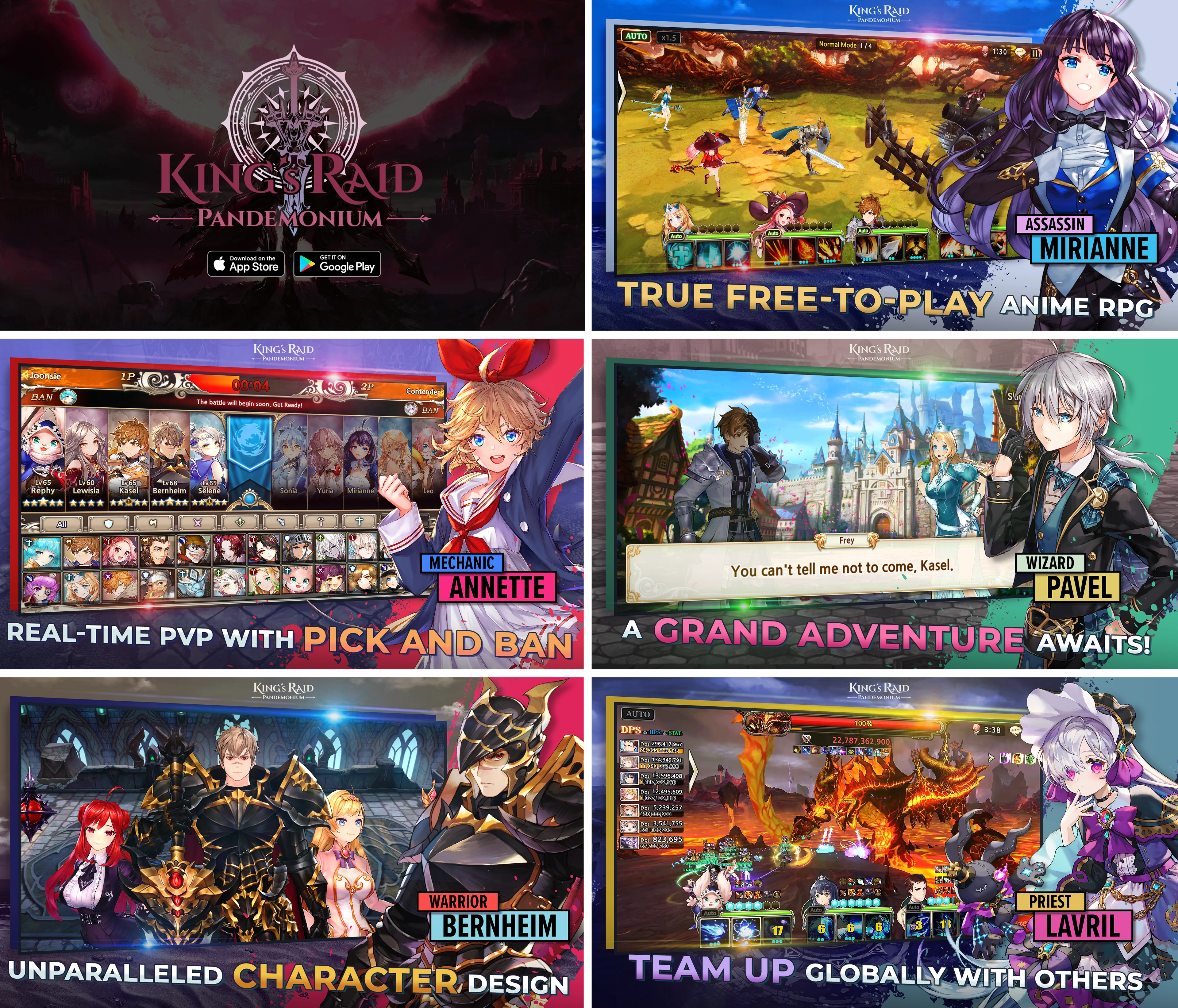 King's Raid - Mobile Game Gacha RPG