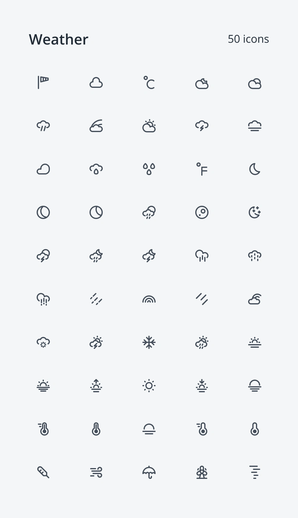 Weather Icons