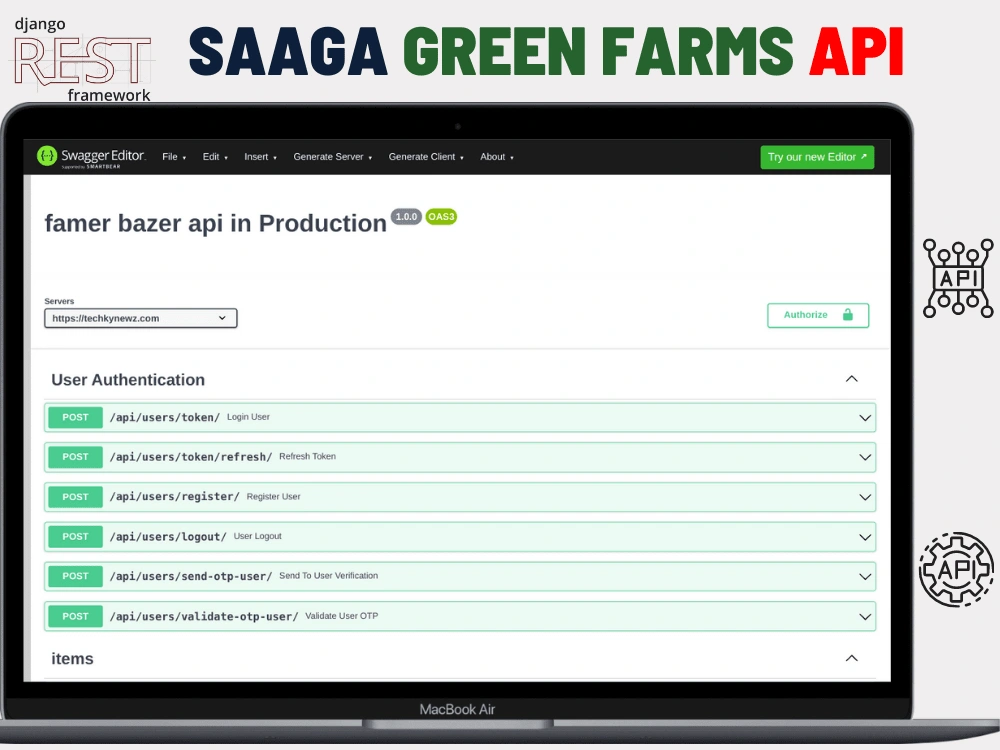 Saaga Green Farms API