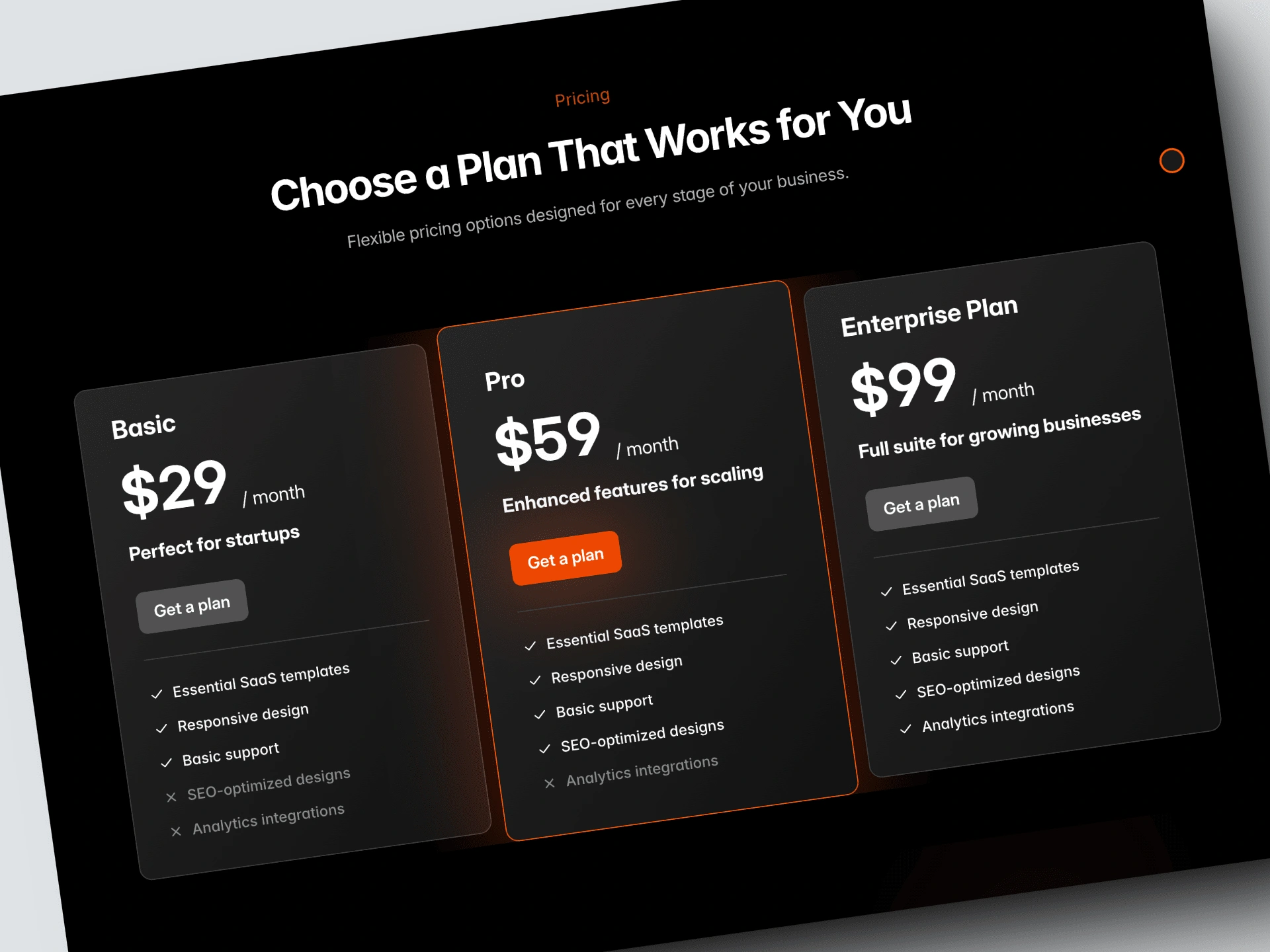 Pricing Plans