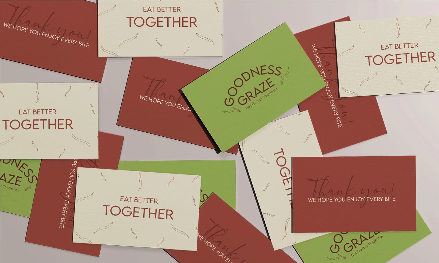 Goodness Graze - Business cards