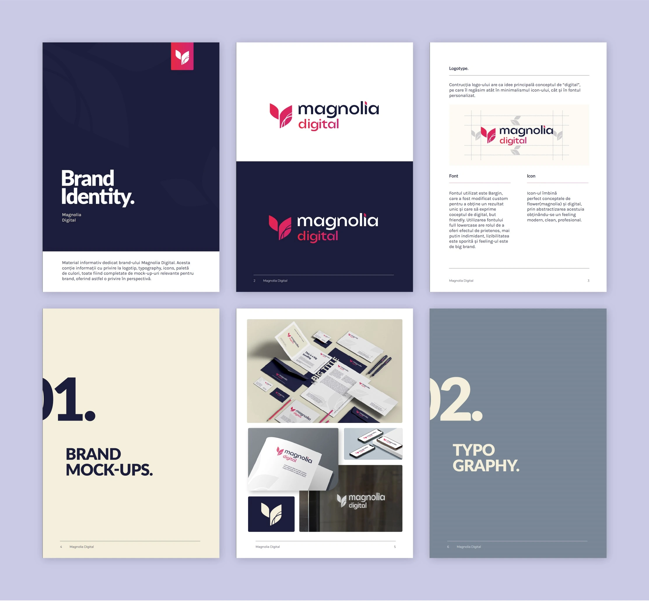 Brand Identity - Magnolia Digital