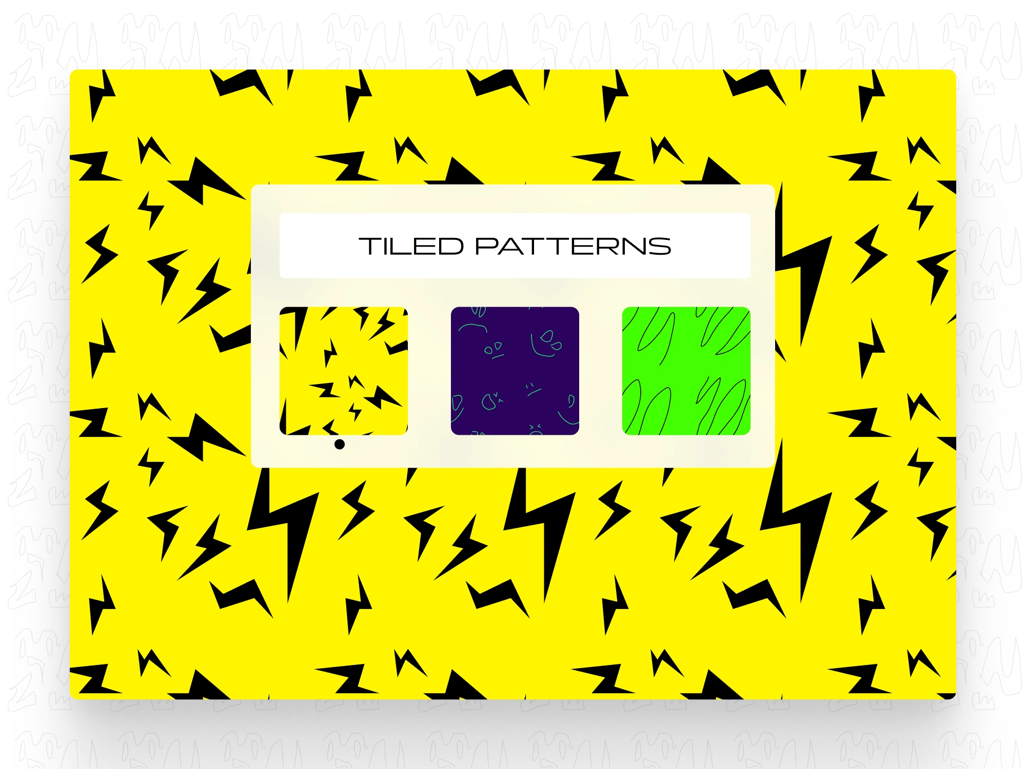 Seamless Tiled Pattern component.