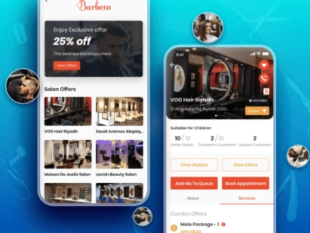 Barbero- On-demand Salon Booking App