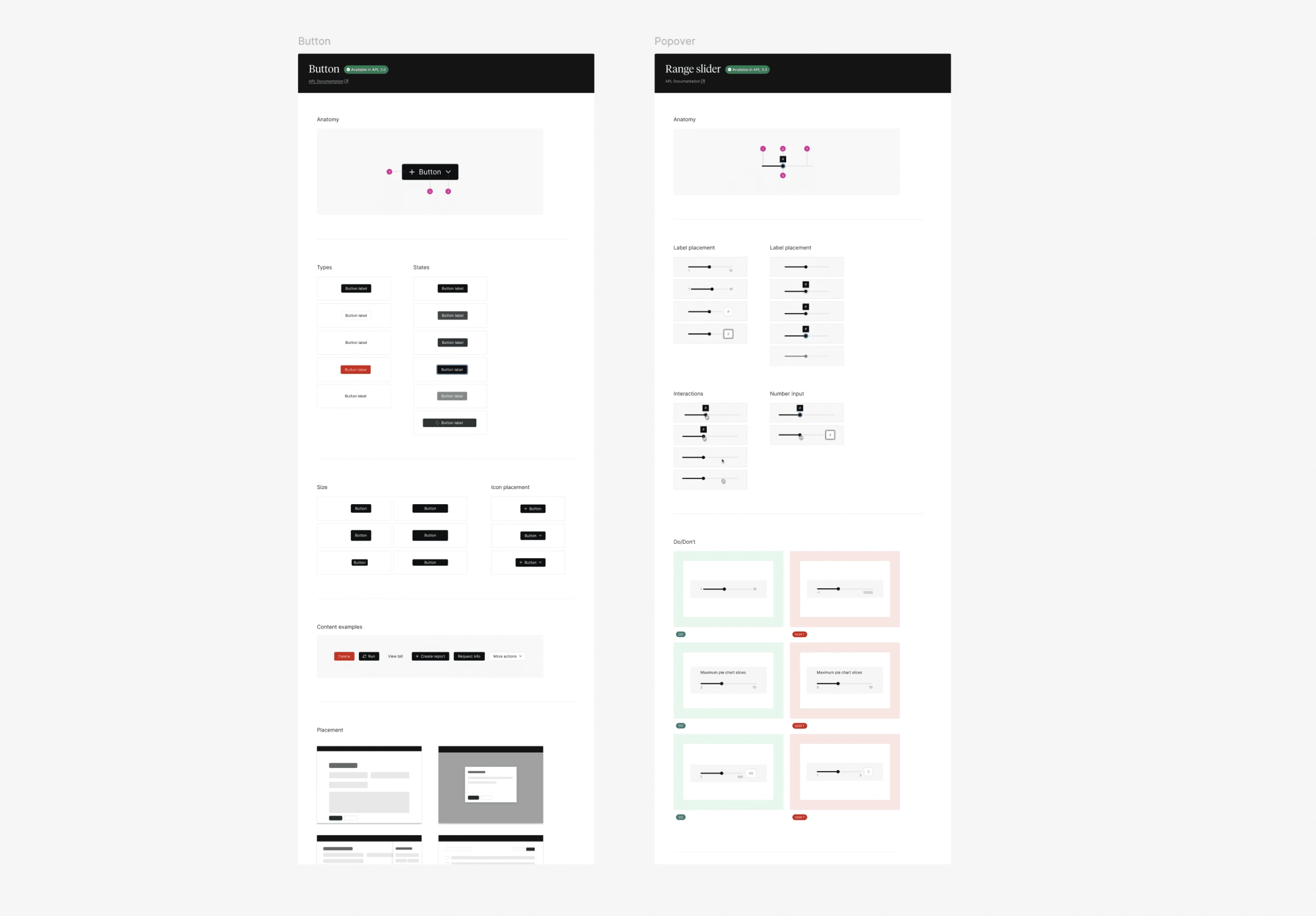 Examples of component images