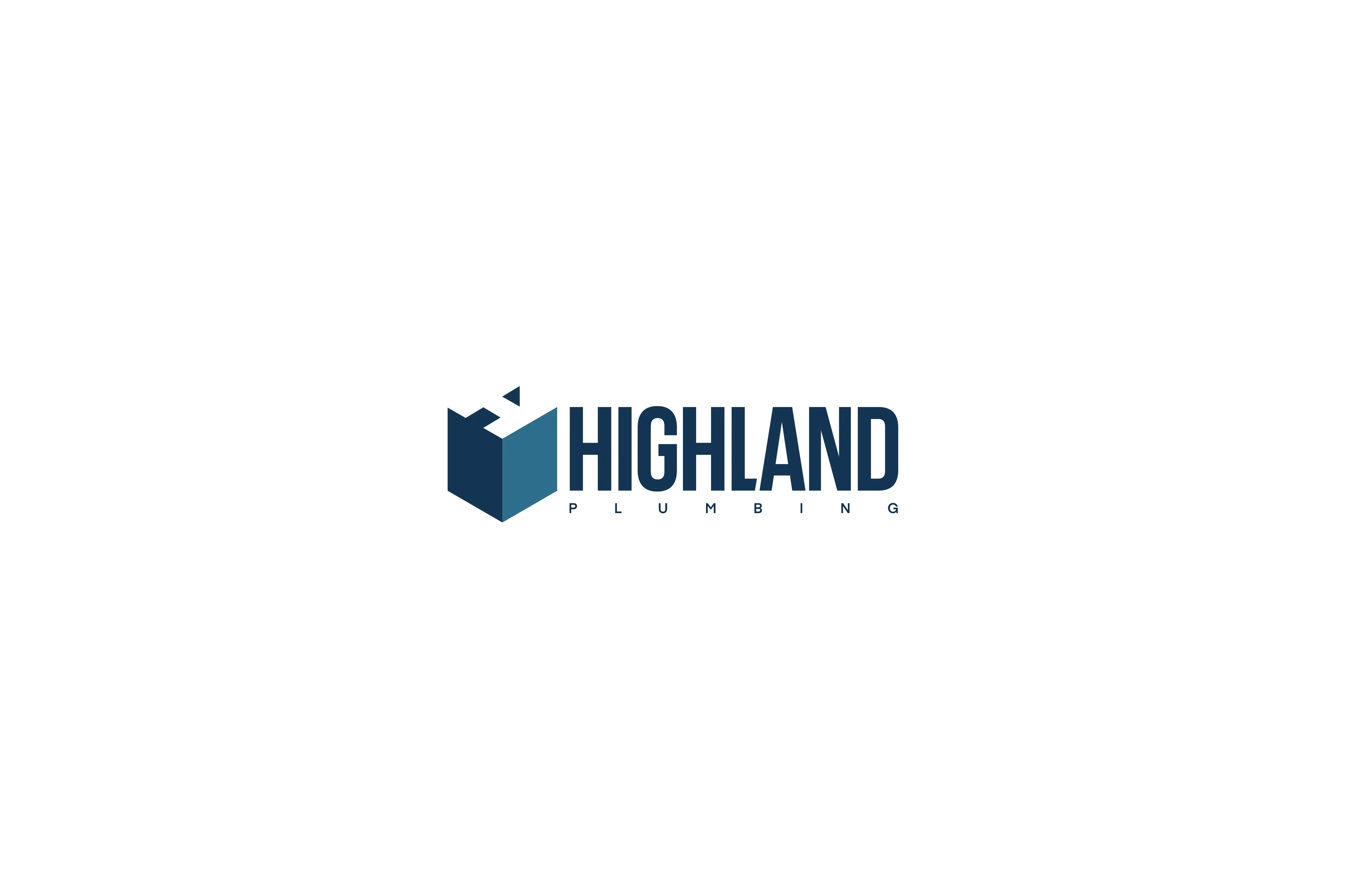 Highland Plumbing Main Logo with Description