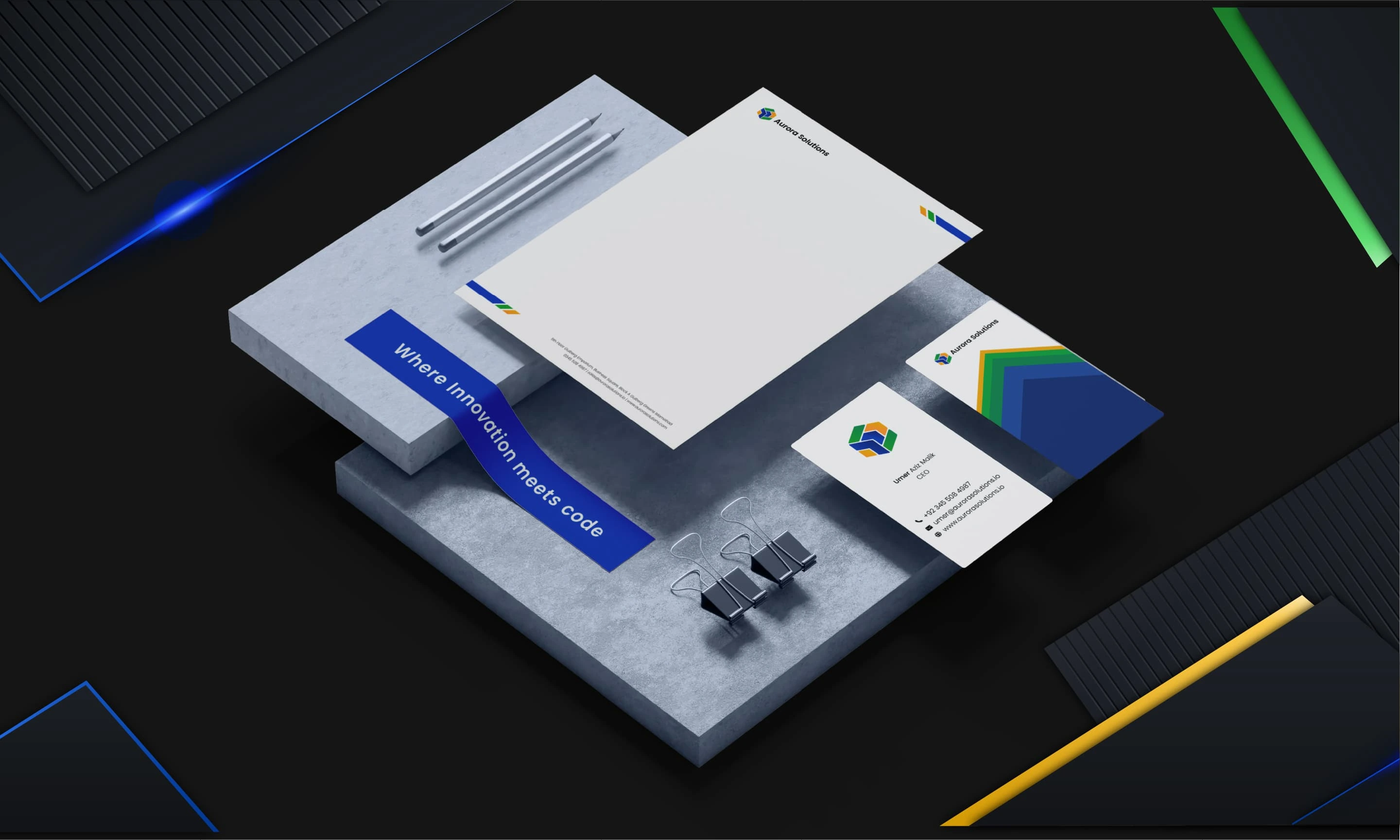 Aurora Solutions Stationery