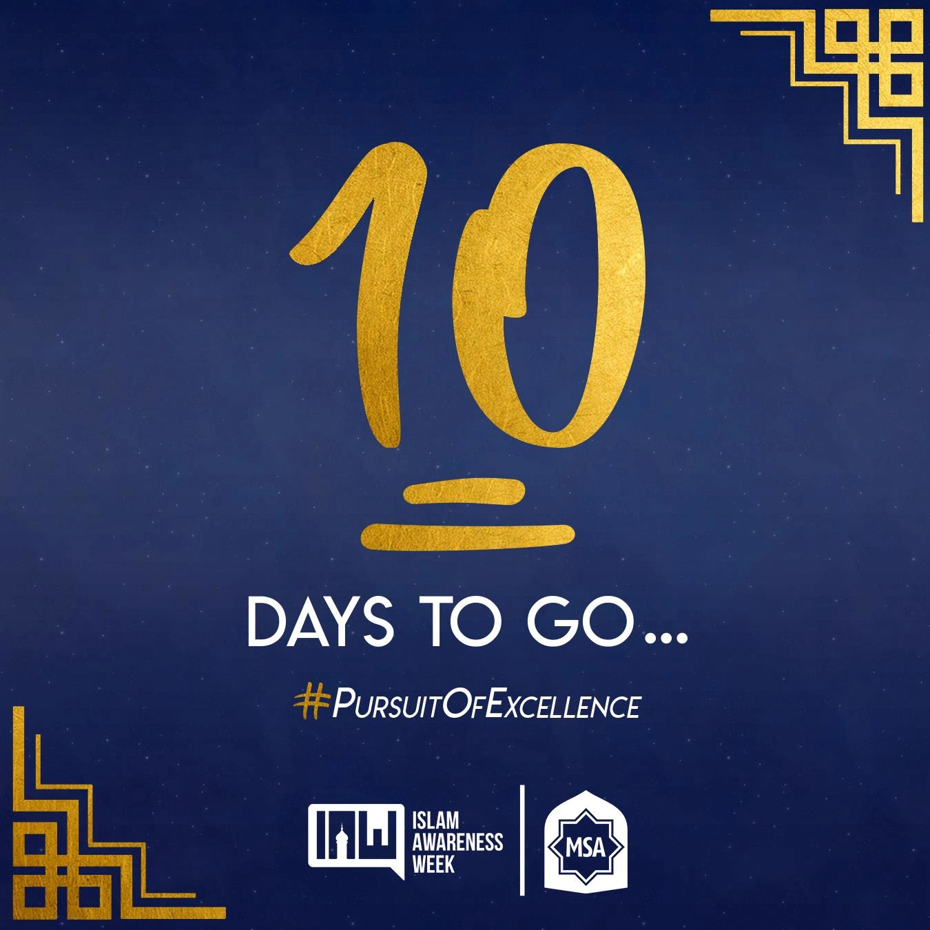 10 Days to Go | #PursuitOfExcellence