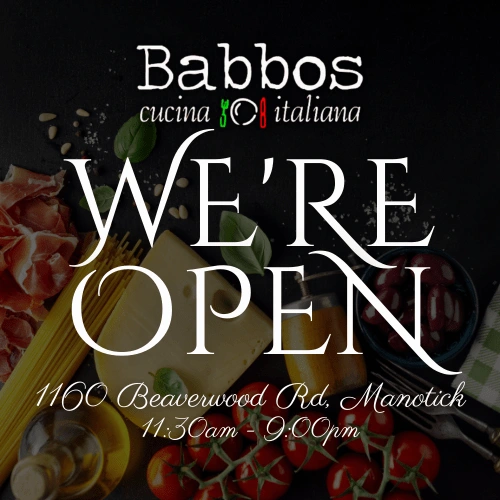 Babbos Cucina Italiana - We're Open 2