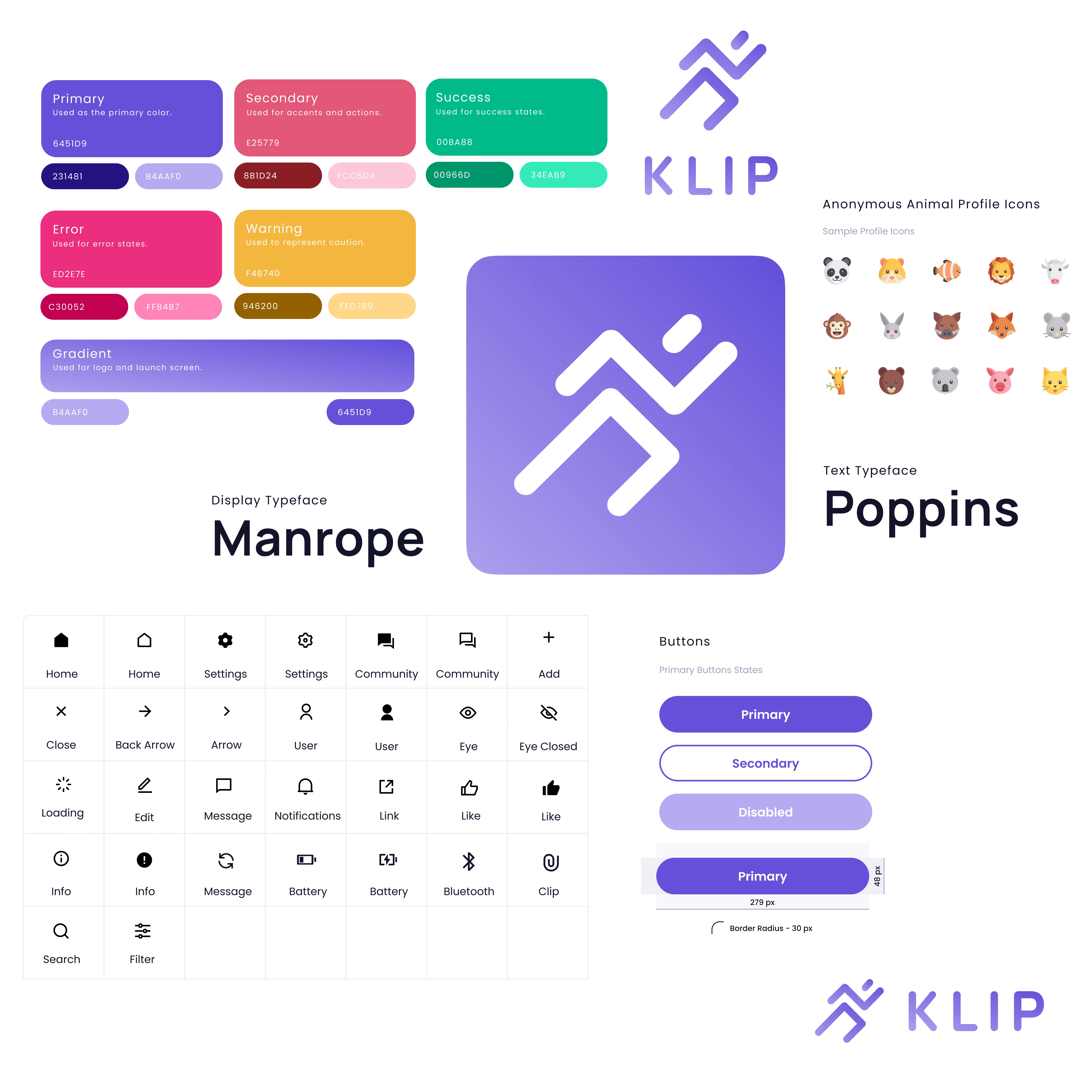 Collage of Design System and Branding Elements