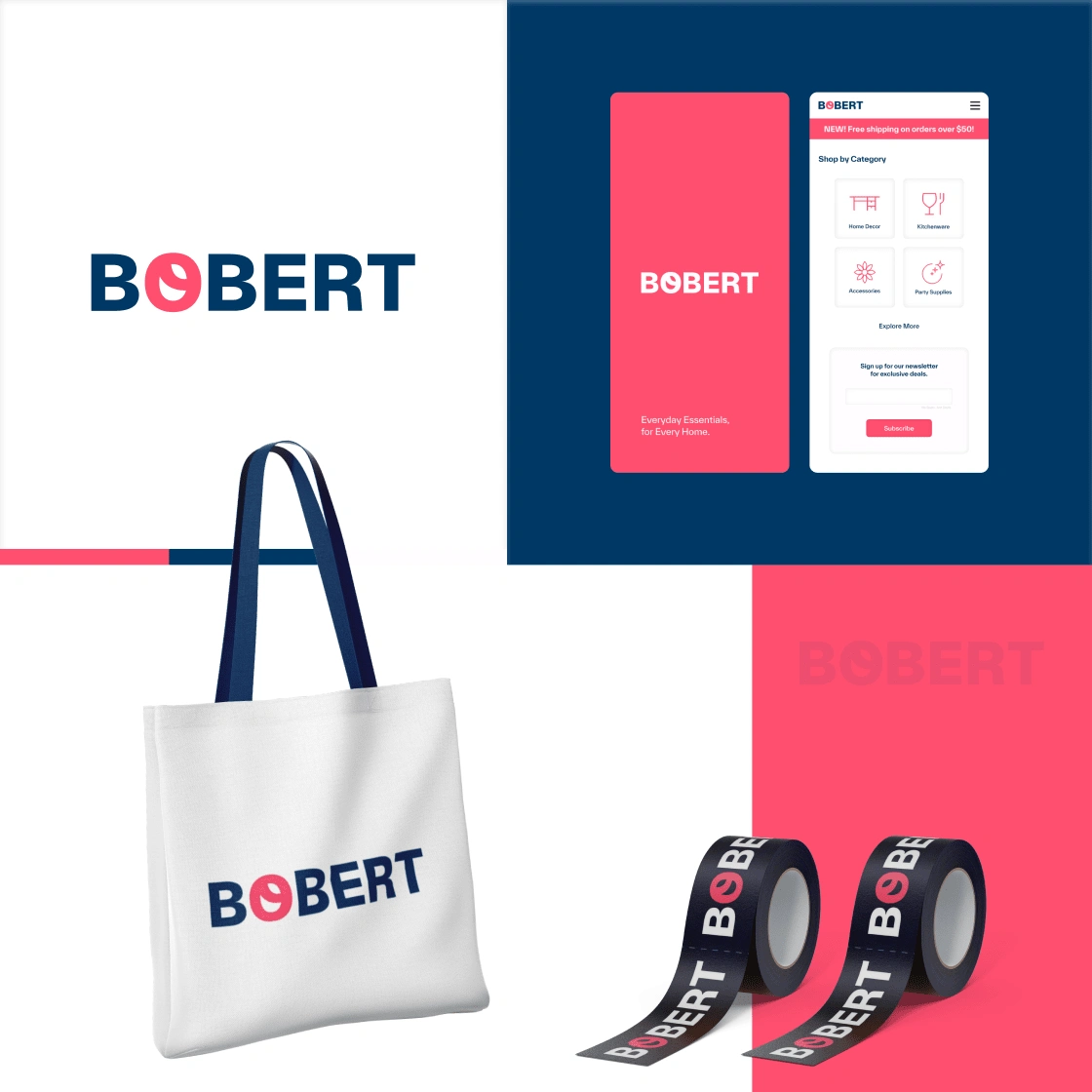 Bobert Logo Design - Retail Brand