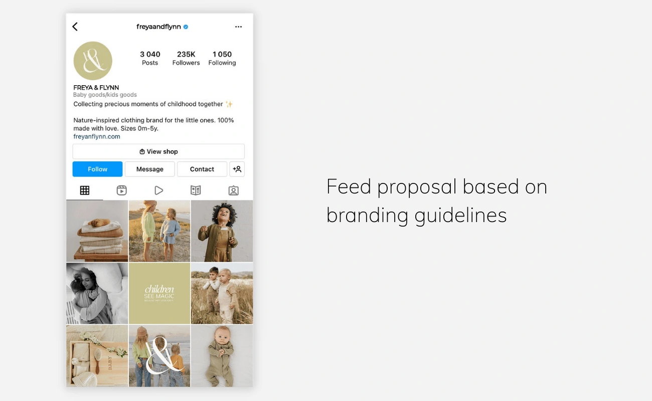 Instagram Feed Proposal