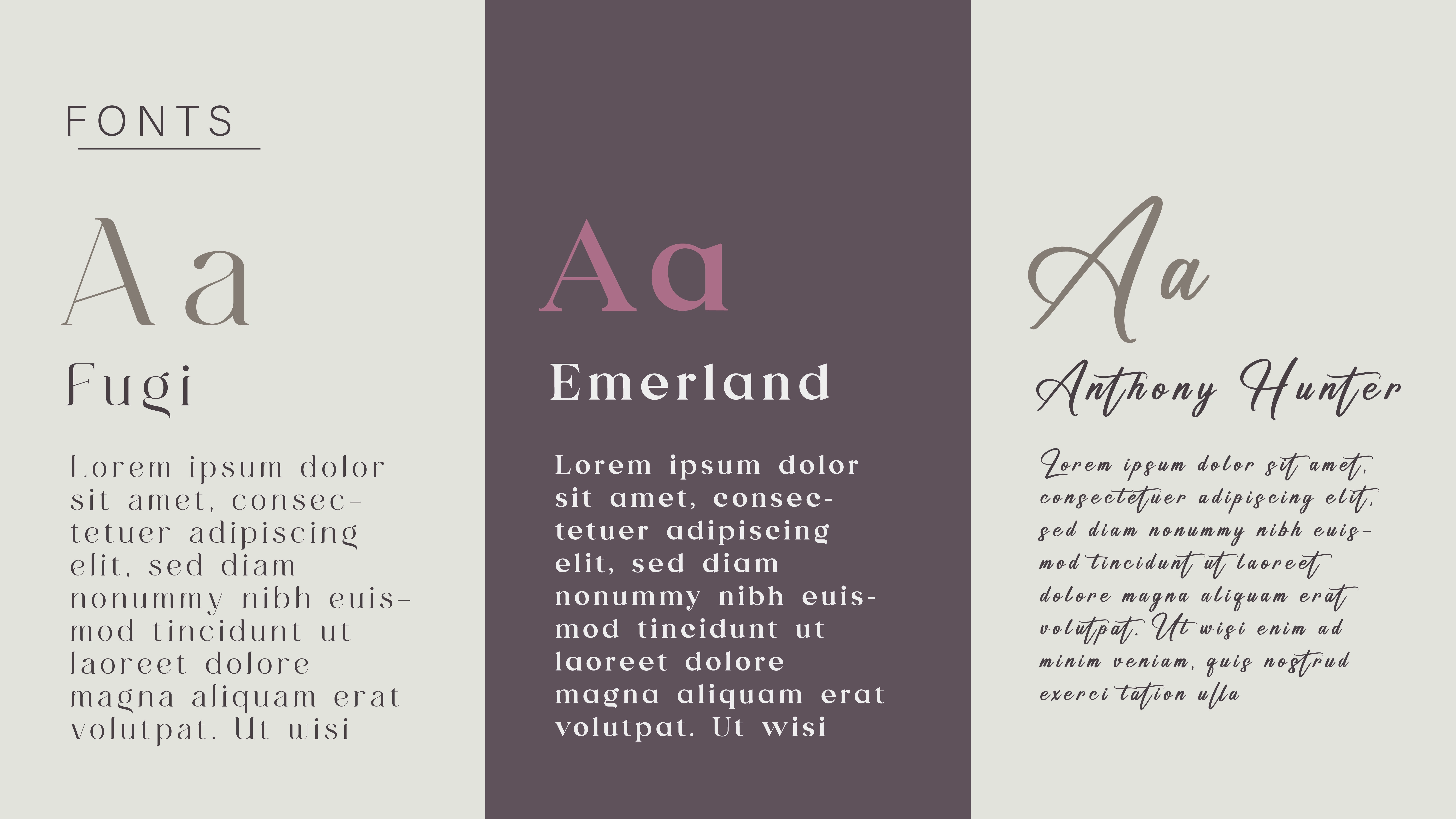 Typography Texts