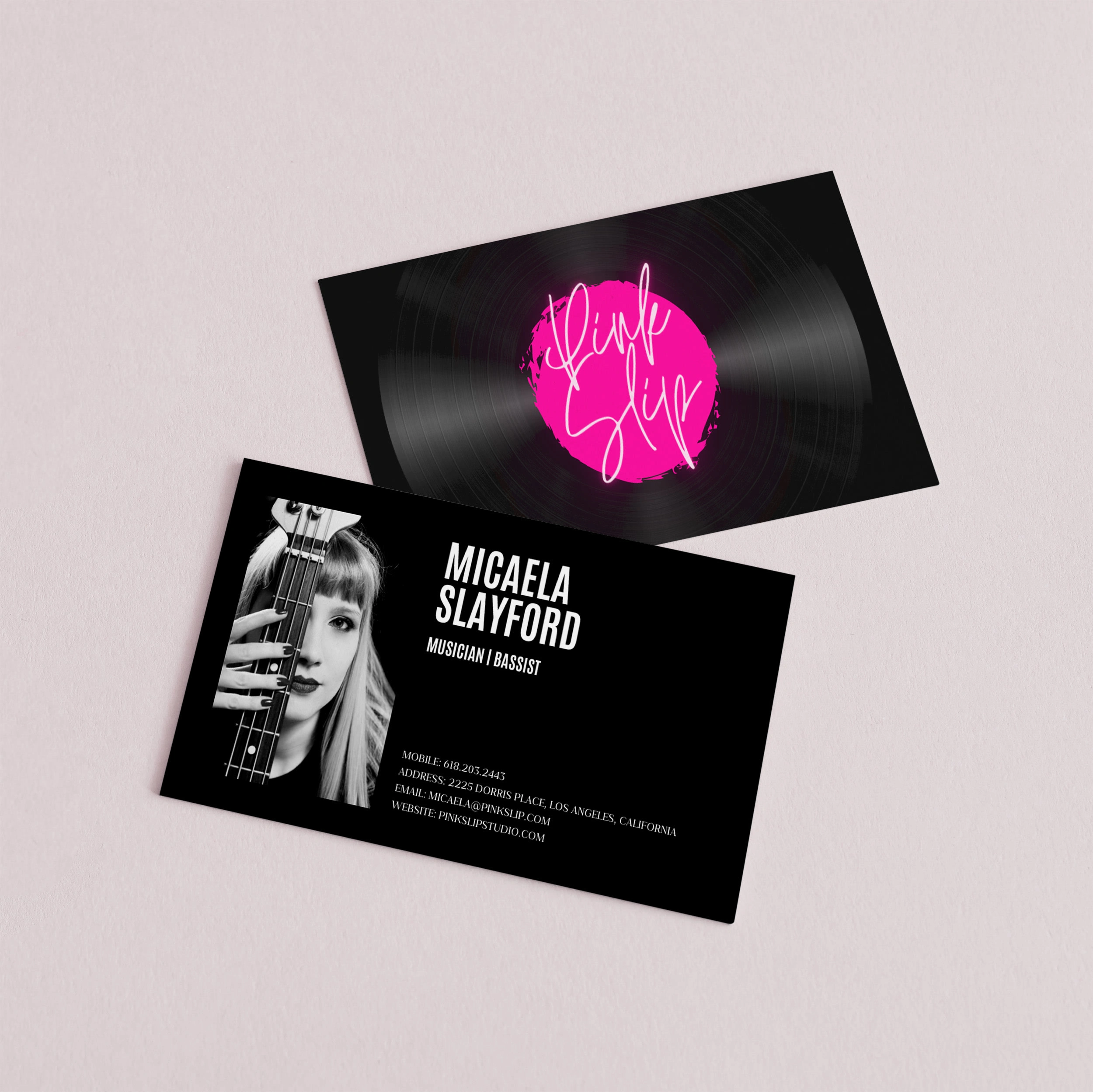 Mockup of Business Card