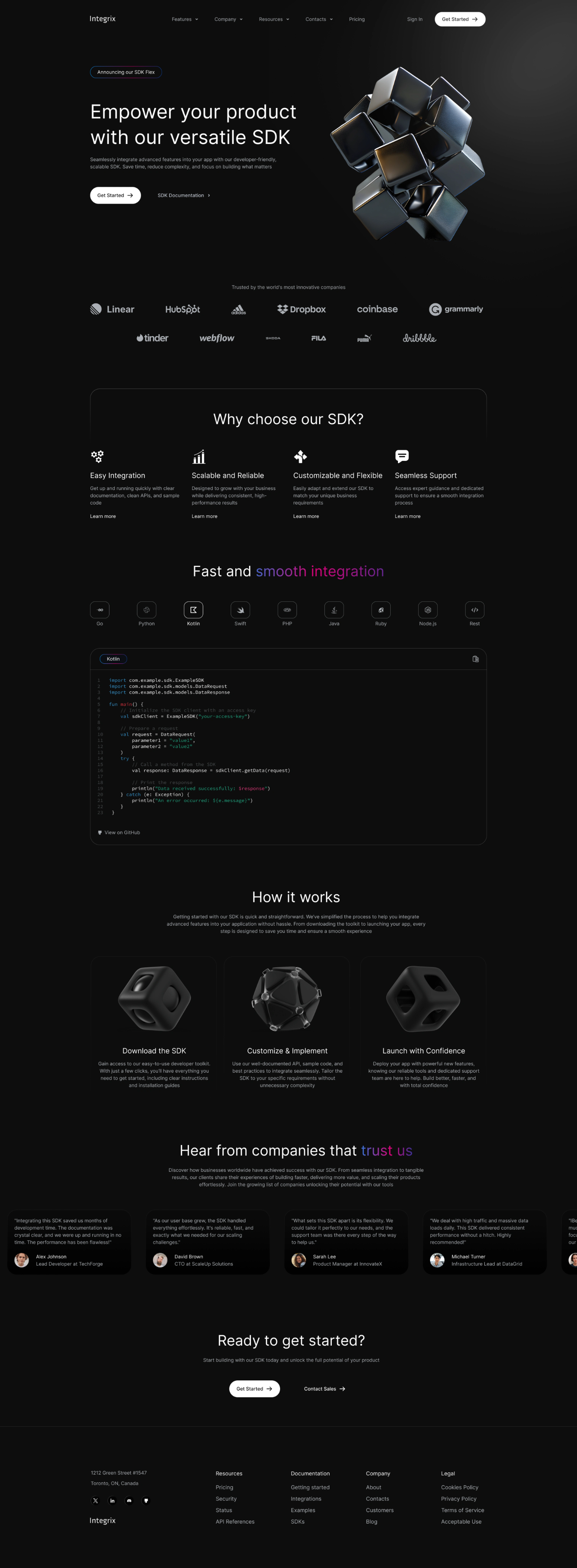 Landing Page Preview