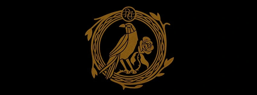 Raven's Rose band logomark social media banner