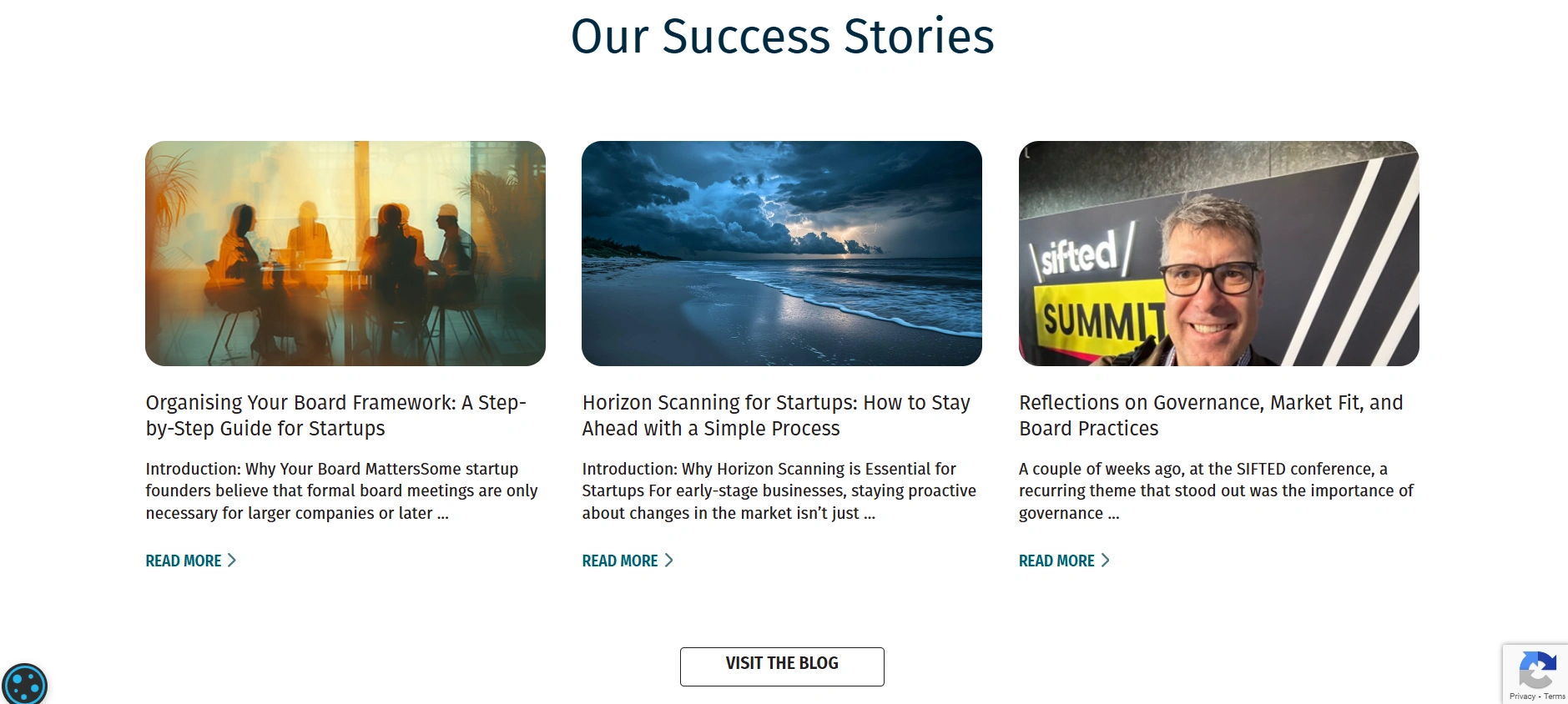 Discover startup success stories and governance insights.