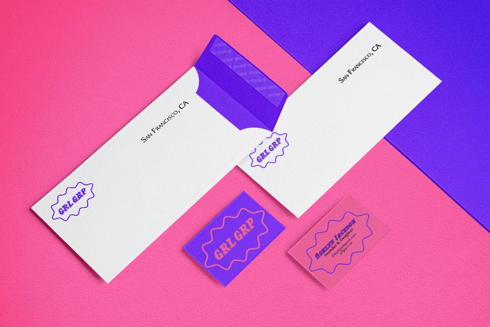 Envelope + Business Cards