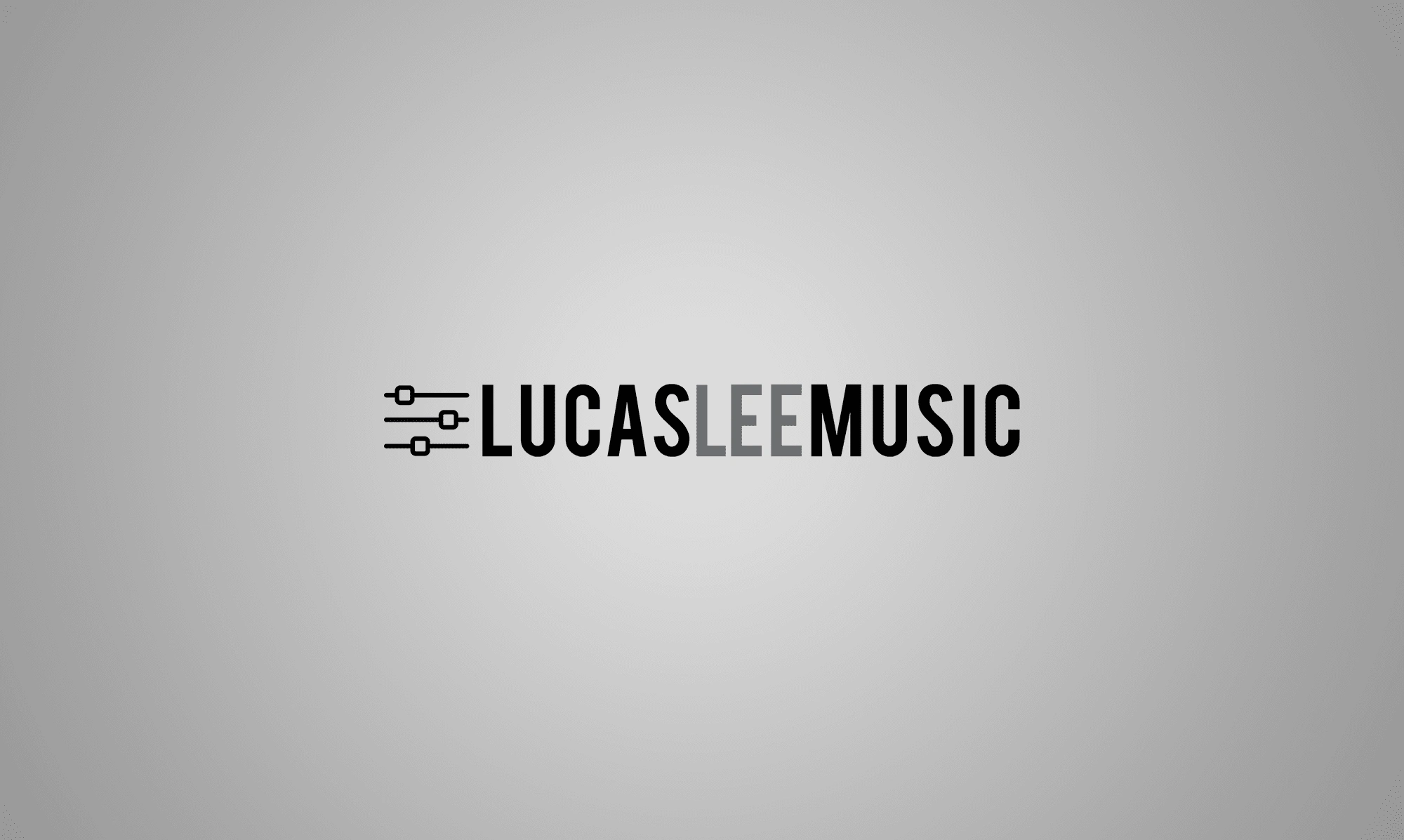 Logo design for musician Lucas Lee.