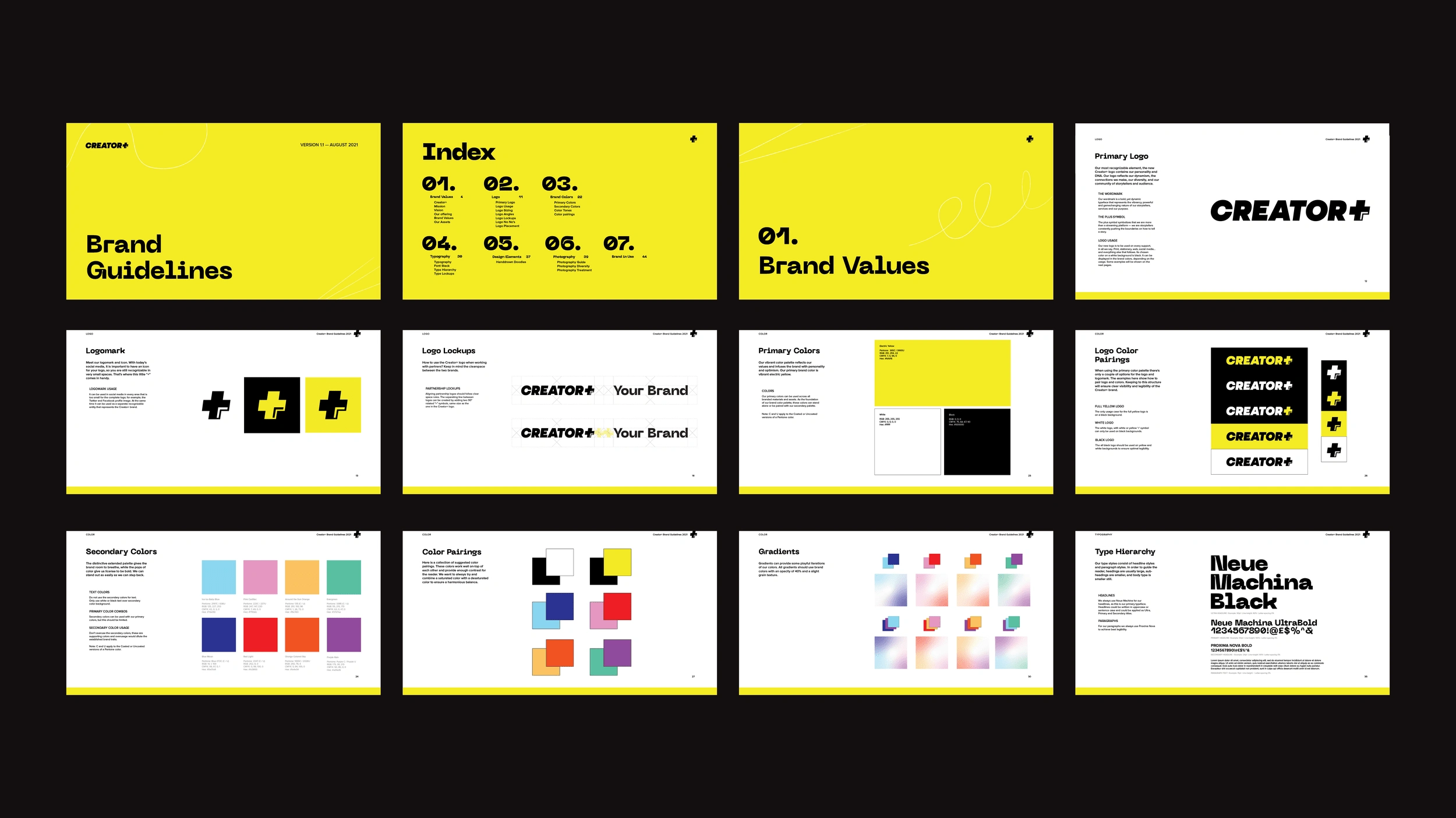 Creator+ Brand Guidelines