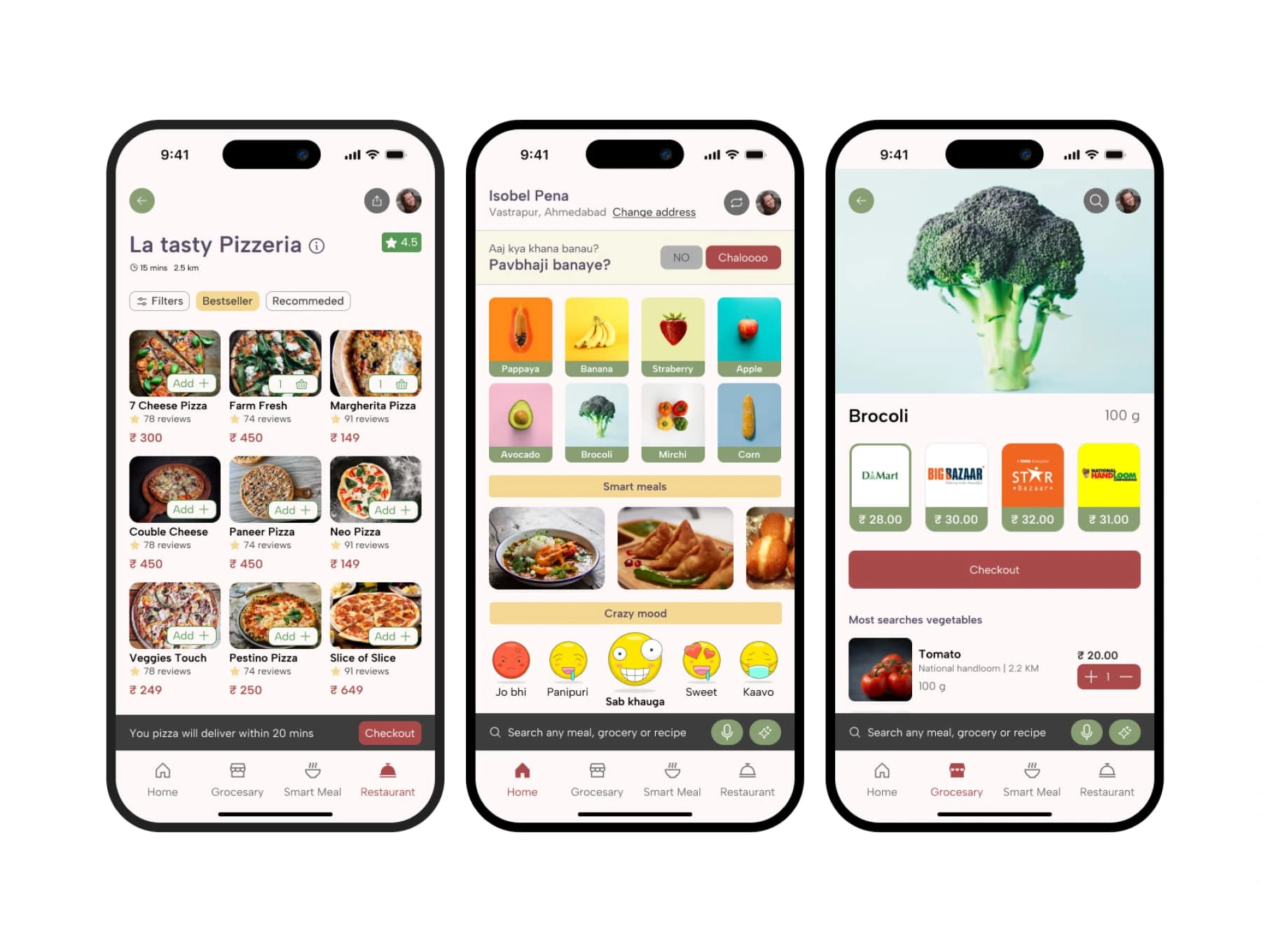 Gromeal - AI-Driven smart meal and food & Grocery delivery