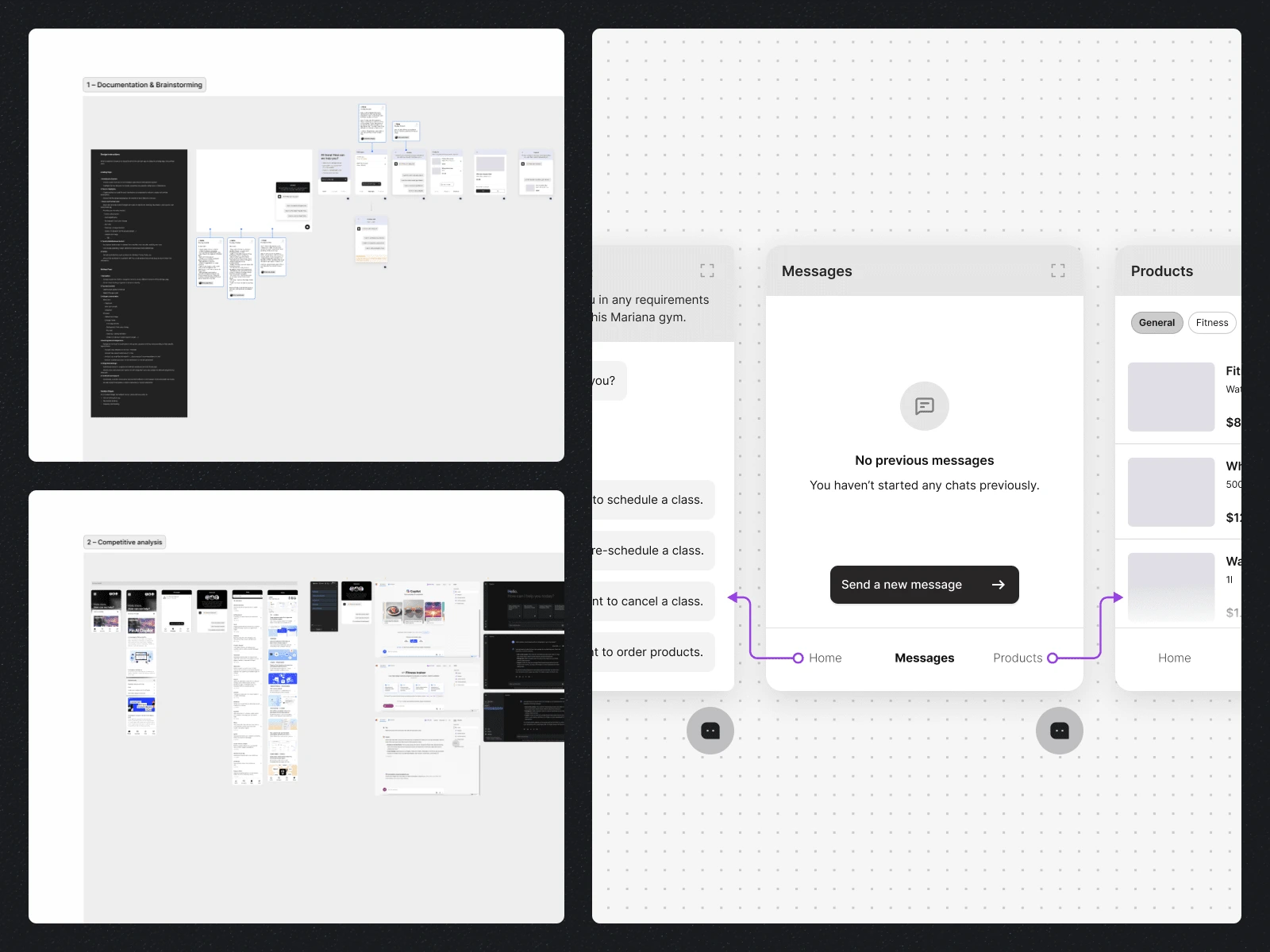 Research Stage & Wireframes