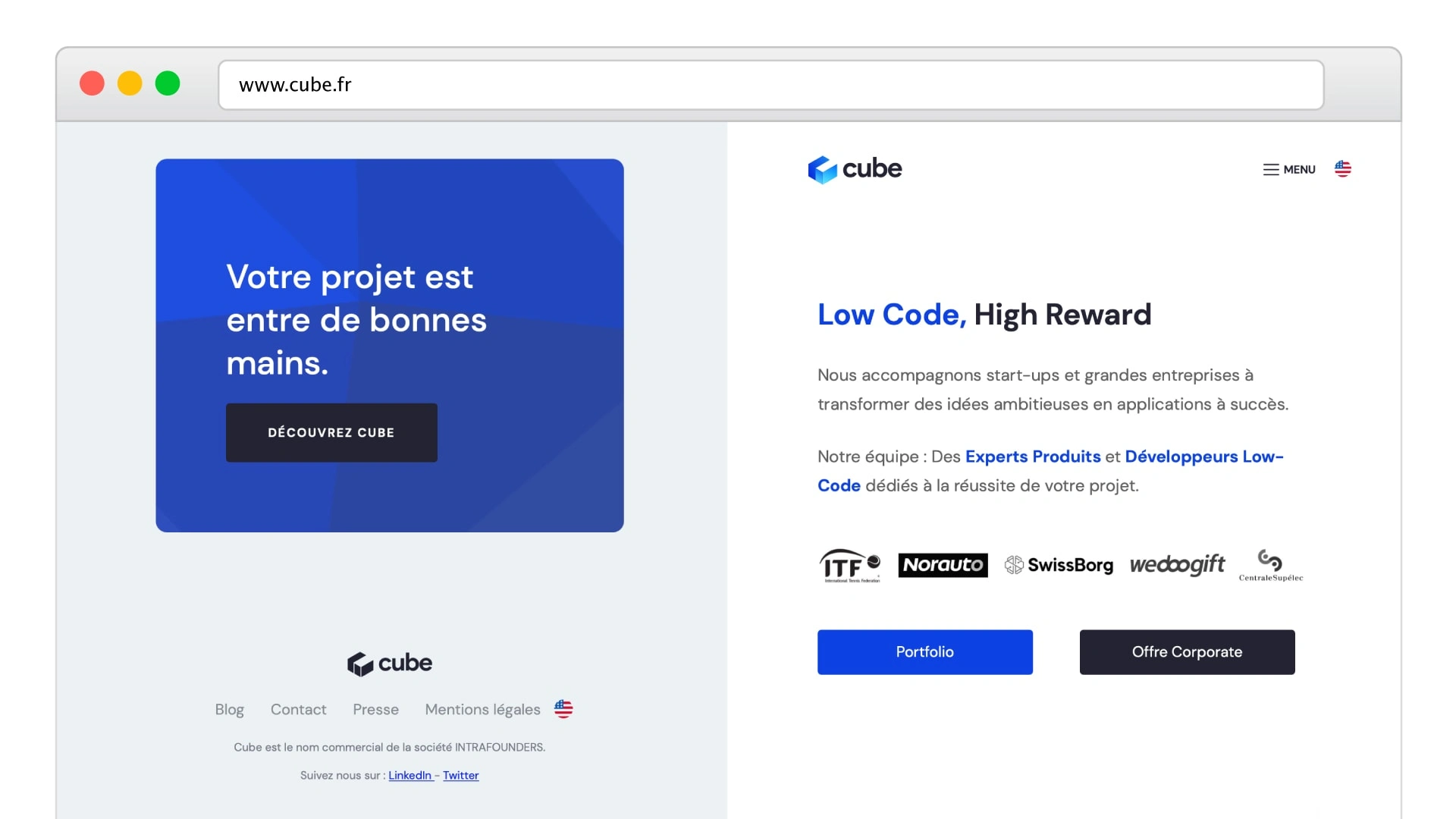 Cube Website