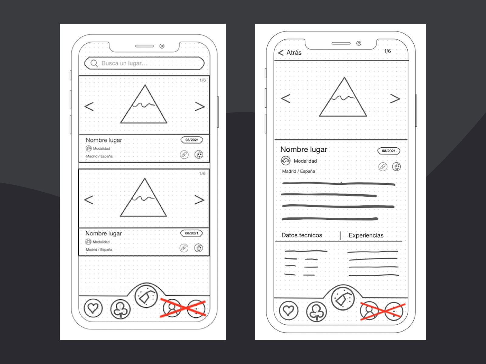 Customer-delivered wireframes