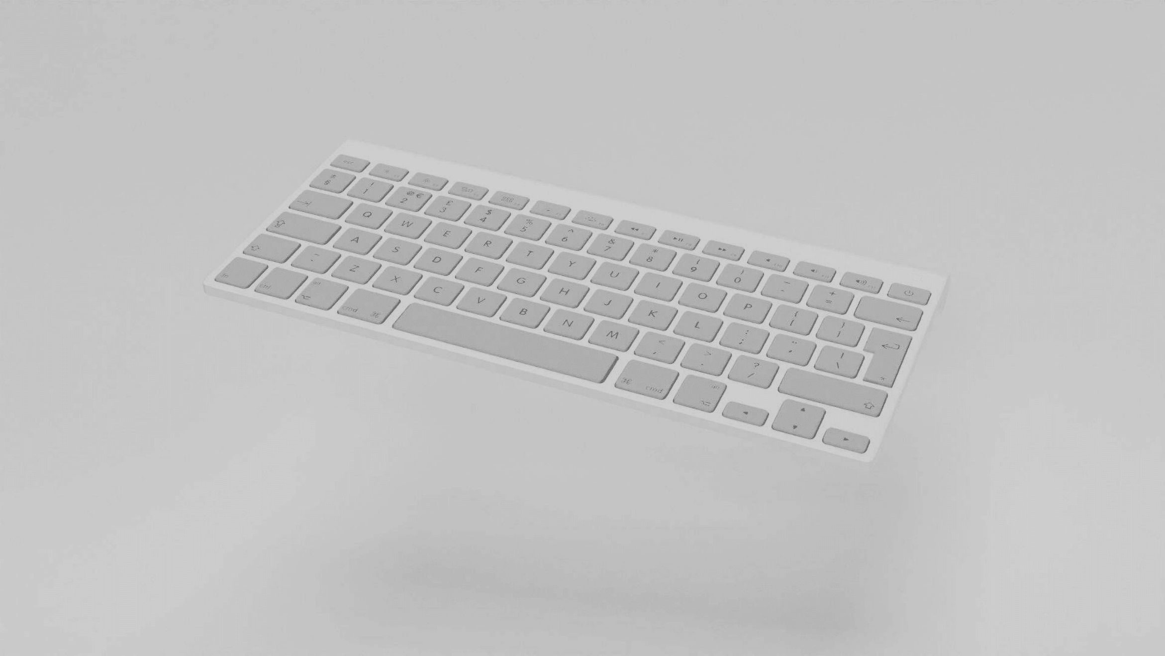 Sleek Design Of Keyboard