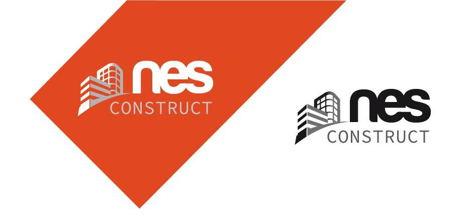 Nes Construct - Business Card Design