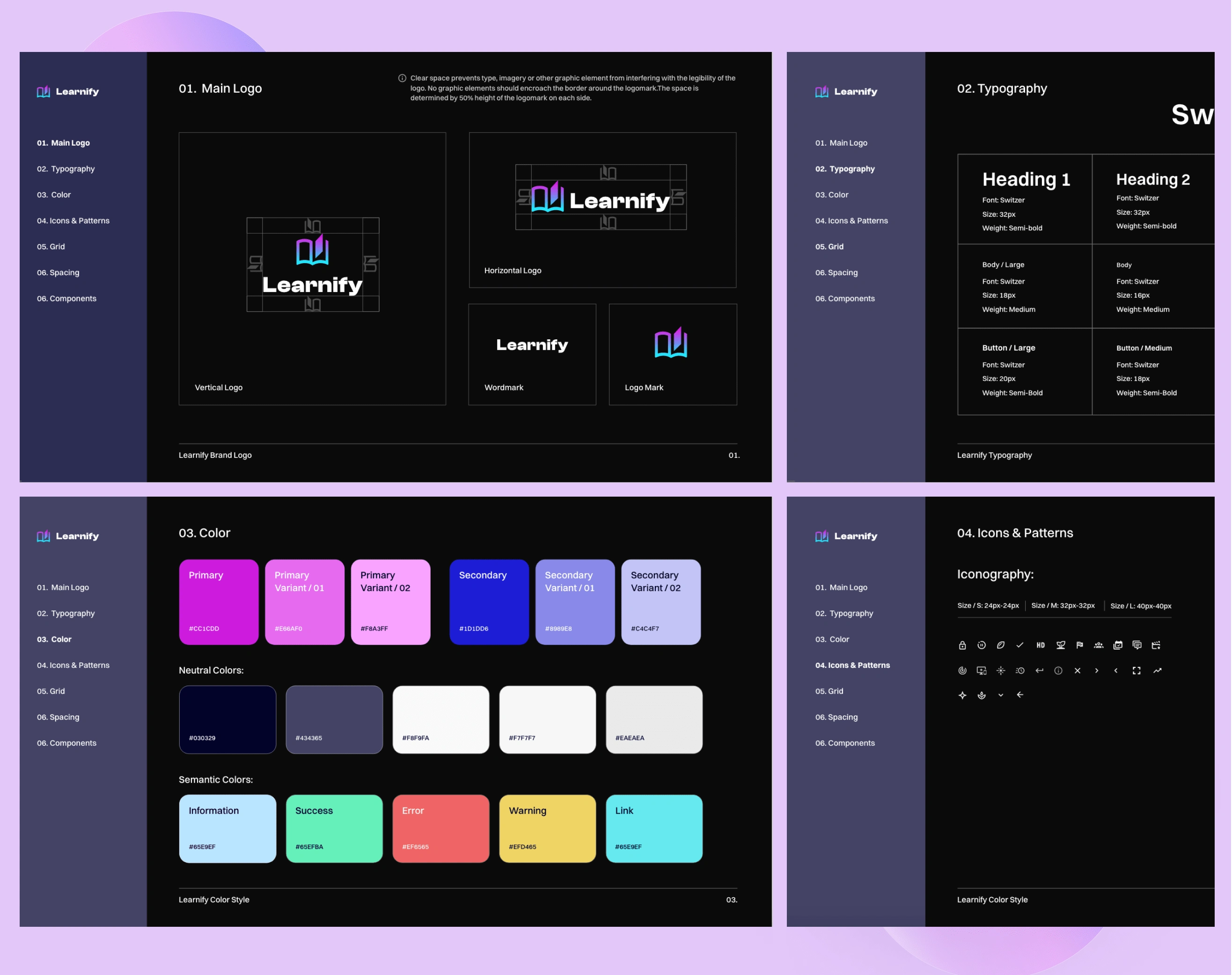 Learnify Style Guide