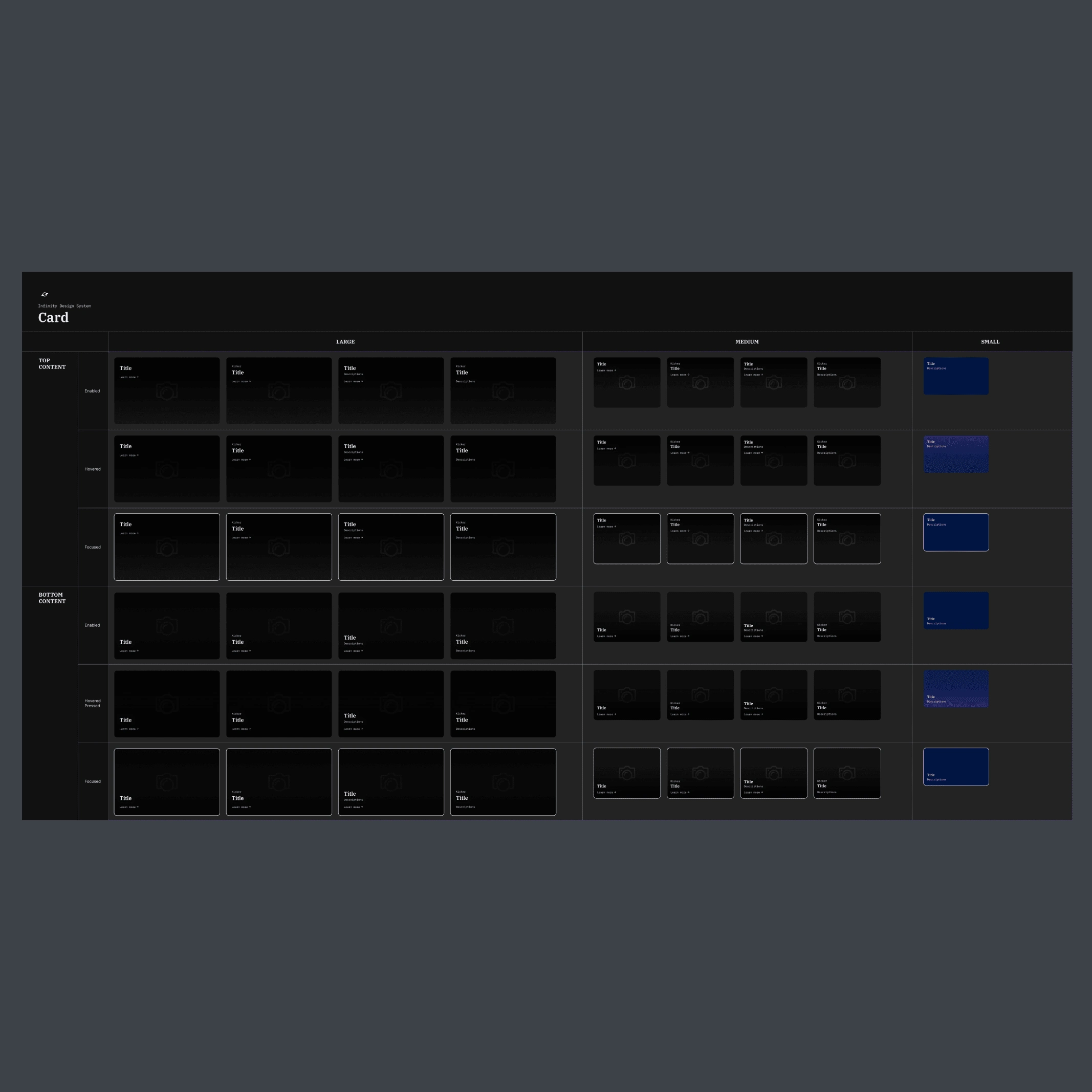 Shuddle card component